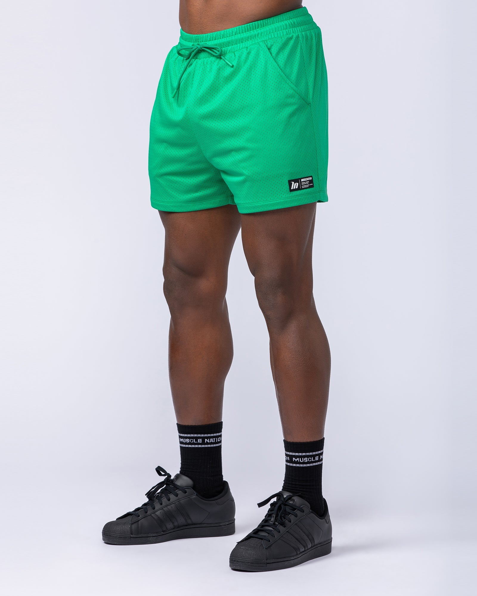 Lay Up 3.5" Shorts - Clover-Shorts-S-112462CLVR-S-MNAPPRL35403-3-Muscle Nation