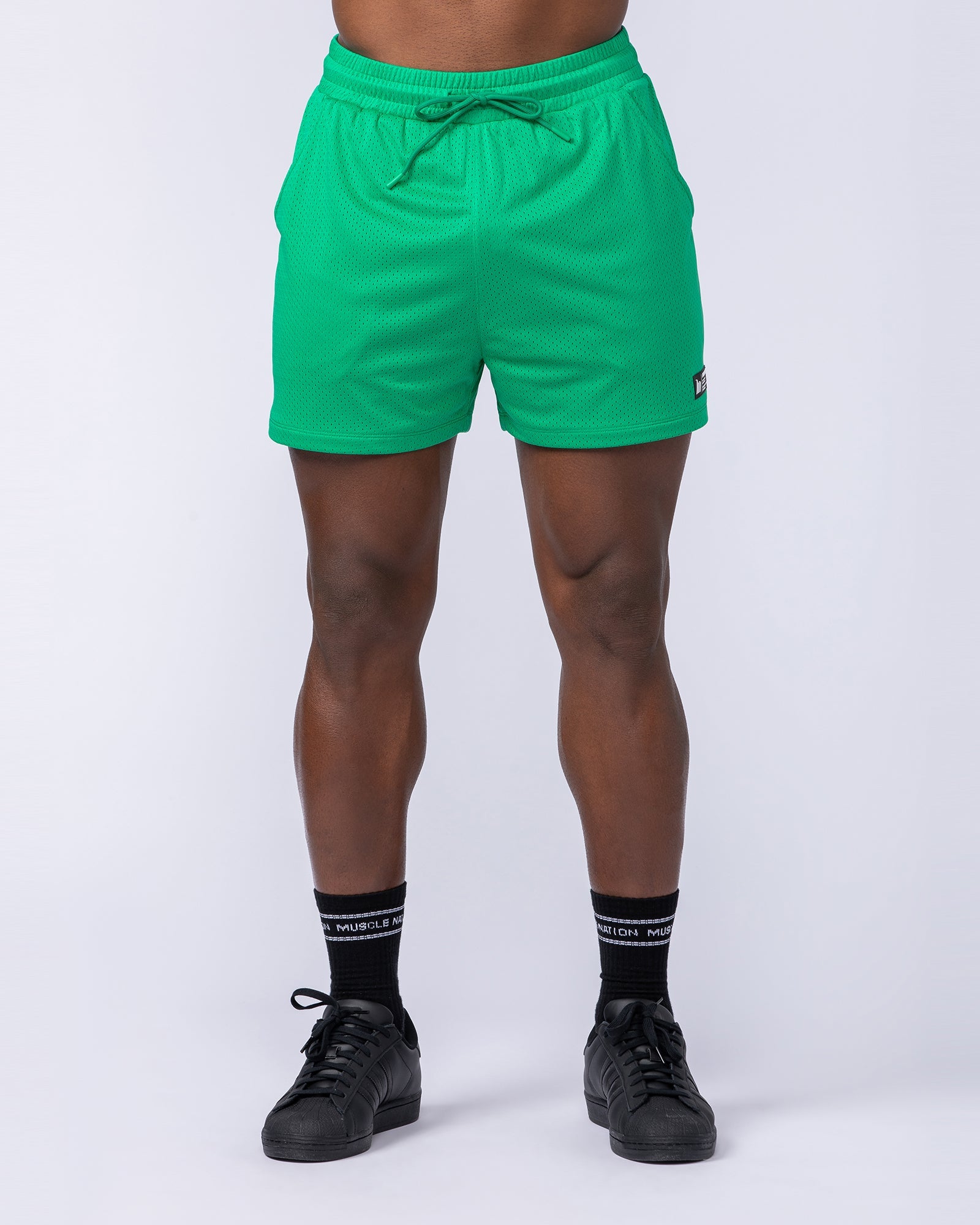 Lay Up 3.5" Shorts - Clover-Shorts-S-112462CLVR-S-MNAPPRL35403-2-Muscle Nation