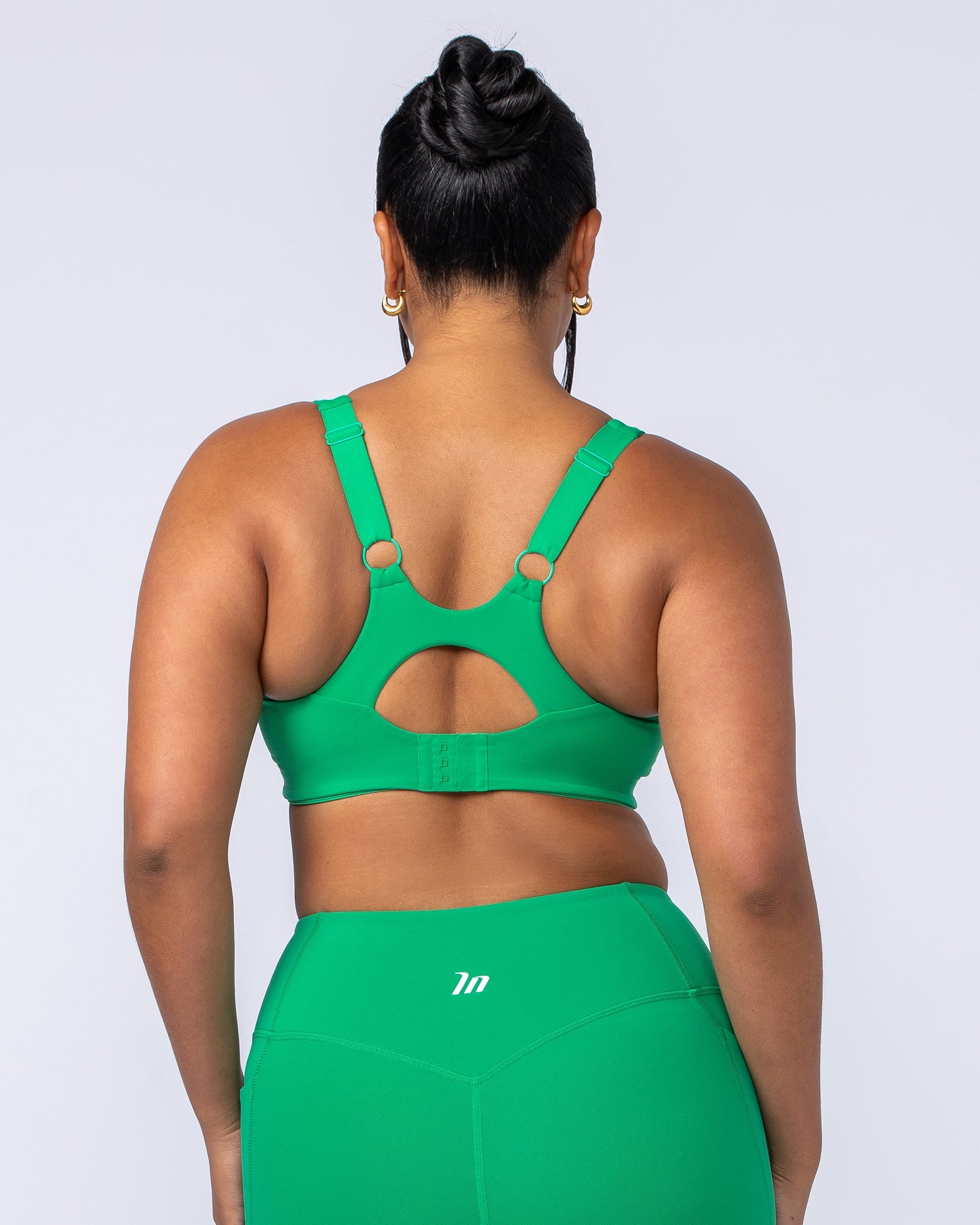 Core Bra - Clover-Sports Bras-XXS-112438CLVR-XXS-MNAPPRL33334-5-Muscle Nation