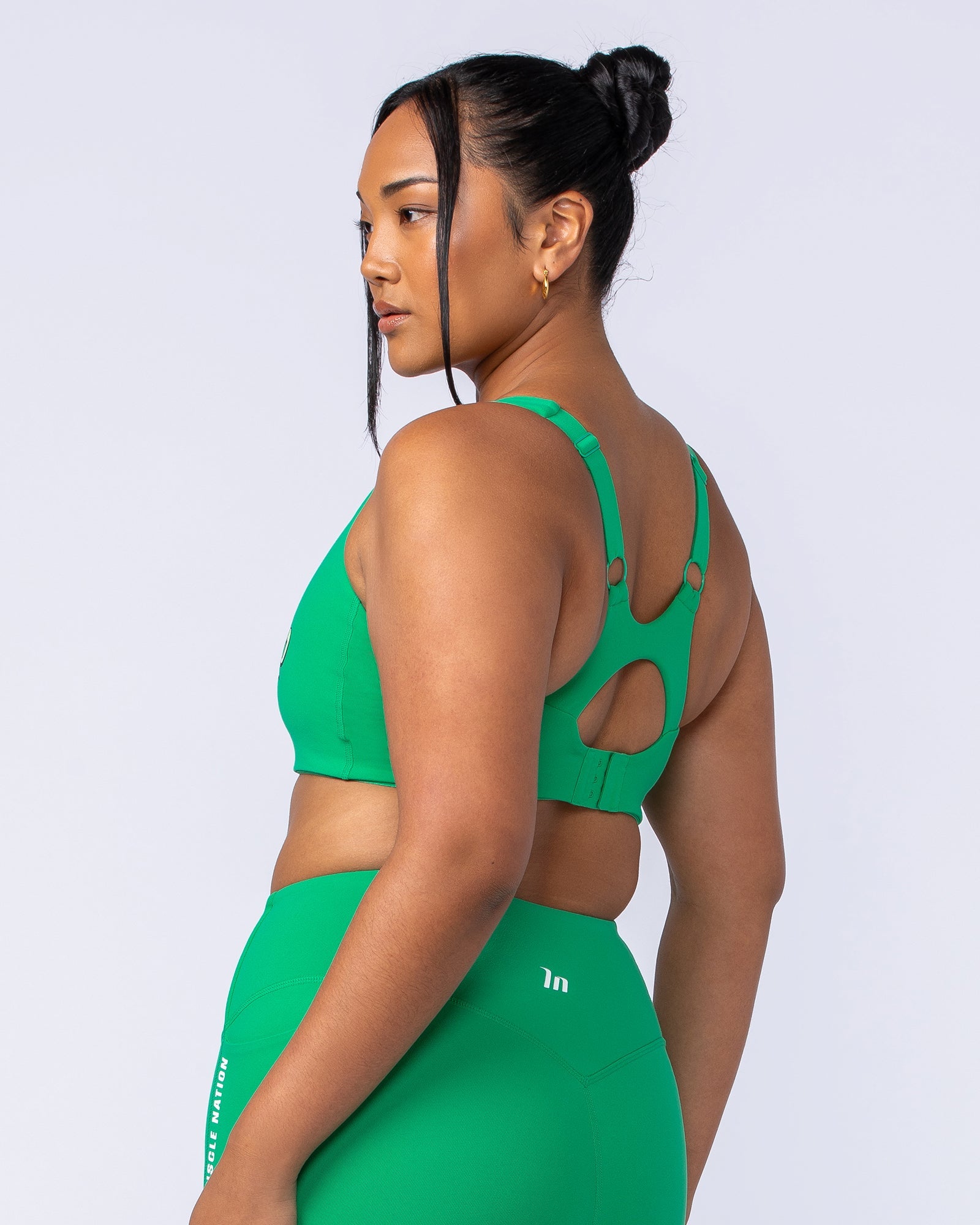 Core Bra - Clover-Sports Bras-XXS-112438CLVR-XXS-MNAPPRL33334-2-Muscle Nation