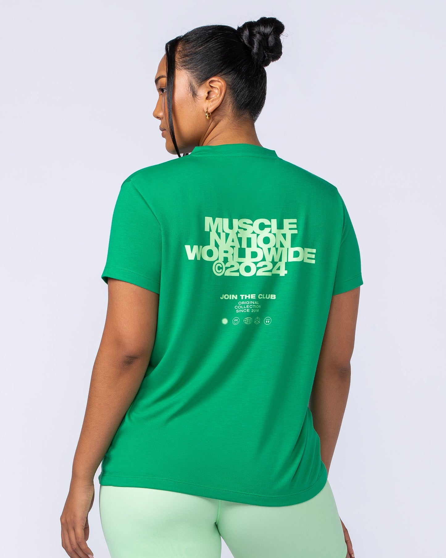Global Training Tee - Clover-T-Shirts-XXS-1124214CLVR-XXS-MNAPPRL34468-5-Muscle Nation