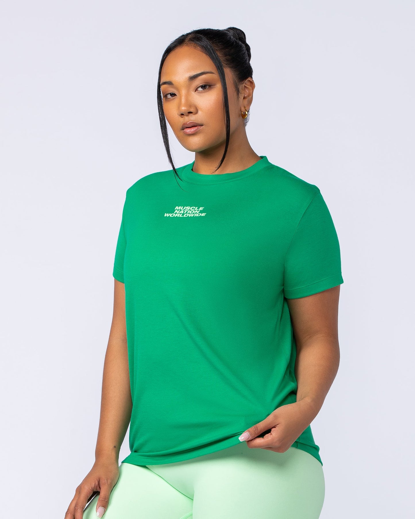 Global Training Tee - Clover-T-Shirts-XXS-1124214CLVR-XXS-MNAPPRL34468-3-Muscle Nation