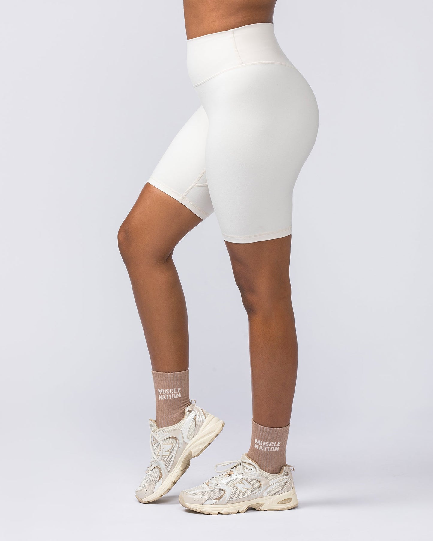 Zero Rise Everyday Referee Length Shorts - Sahara-Shorts-XXS-112306SAHARA-XXS-MNAPPRL26578-4-Muscle Nation