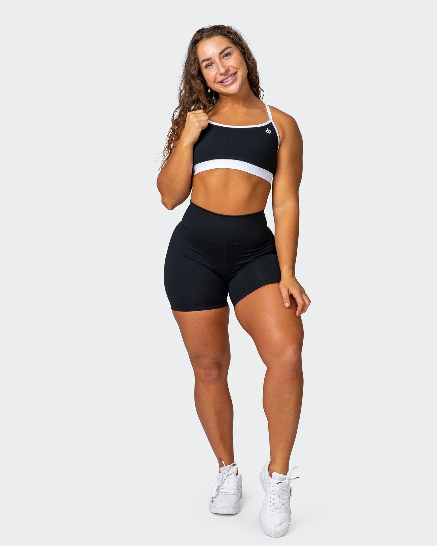 Rapid Bra - Black / White-Sports Bras-XS-062243BLKWHT-XS-MNAPPRL15094-7-Muscle Nation