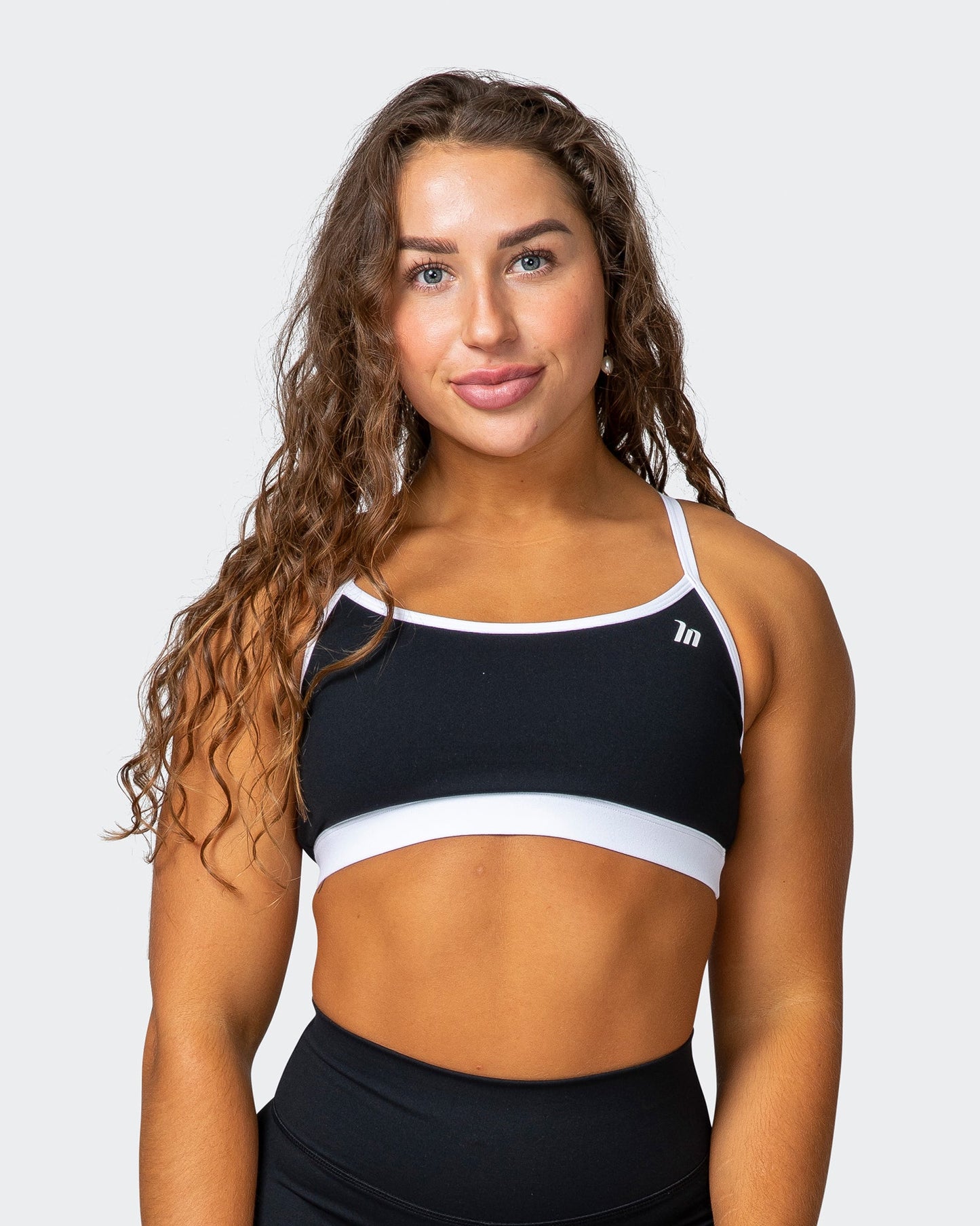 Rapid Bra - Black / White-Sports Bras-XS-062243BLKWHT-XS-MNAPPRL15094-1-Muscle Nation
