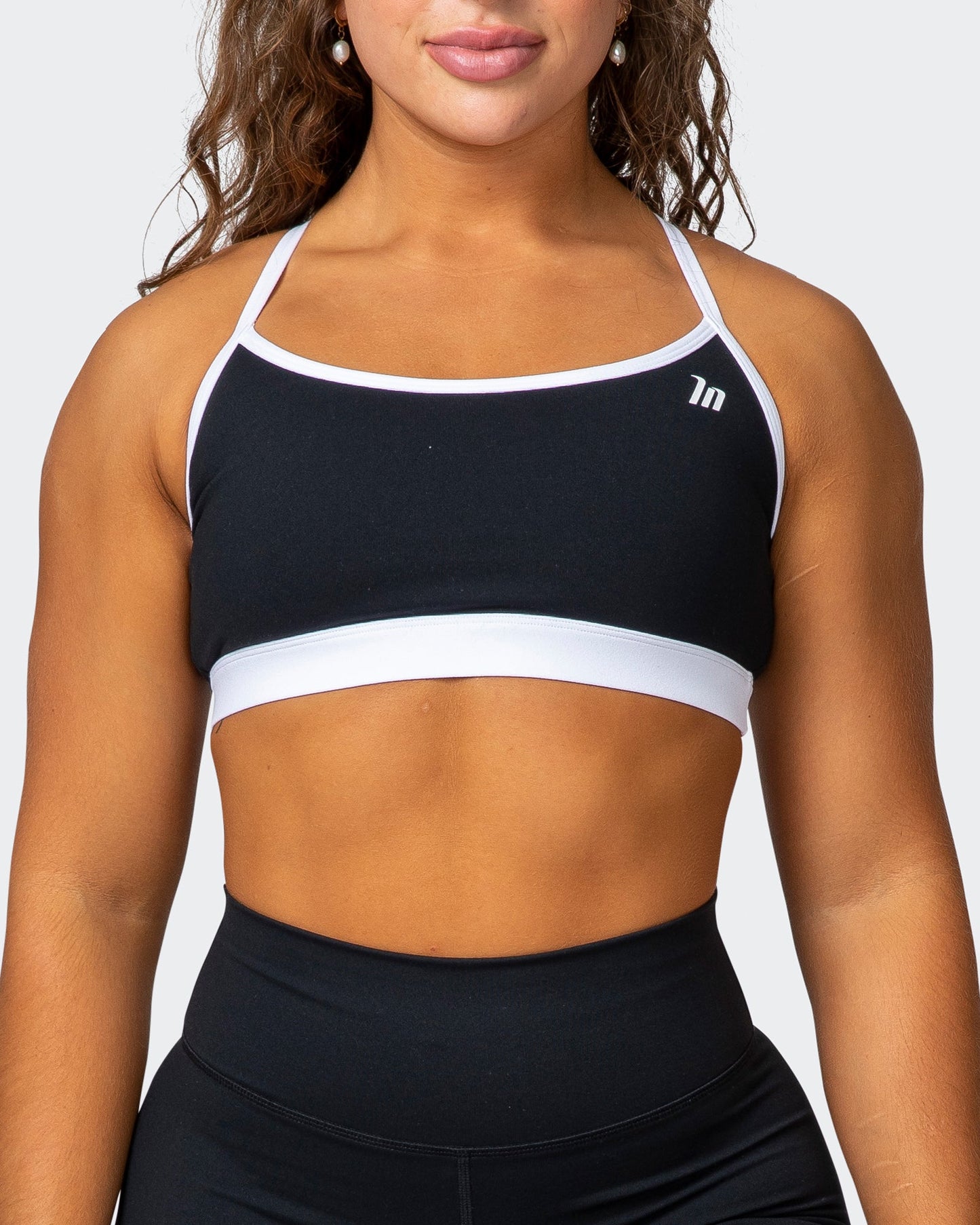 Rapid Bra - Black / White-Sports Bras-XS-062243BLKWHT-XS-MNAPPRL15094-2-Muscle Nation
