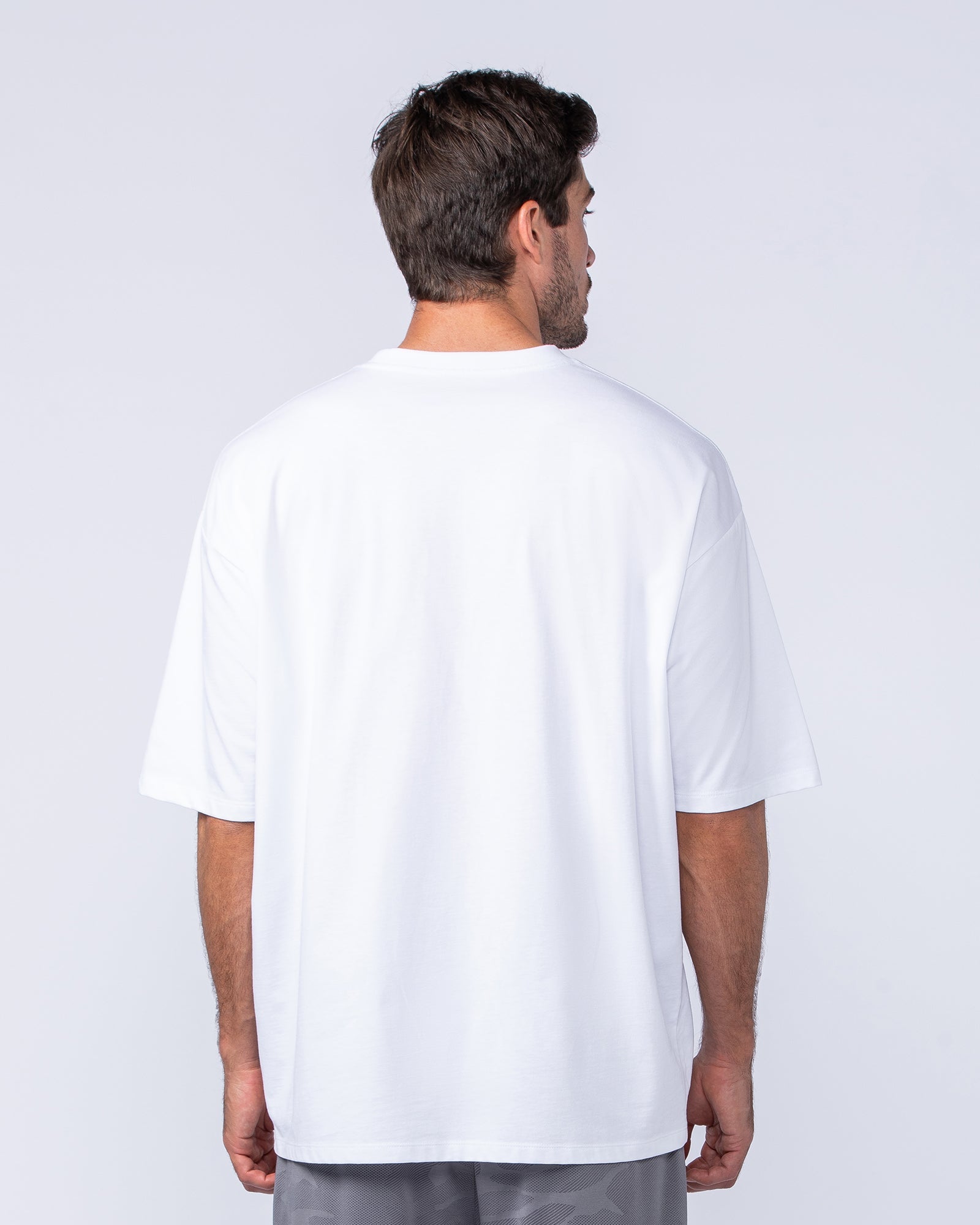MN Varsity Oversized Tee - White-T-Shirts-XS-1124213WHT-XS-MNAPPRL40835-4-Muscle Nation