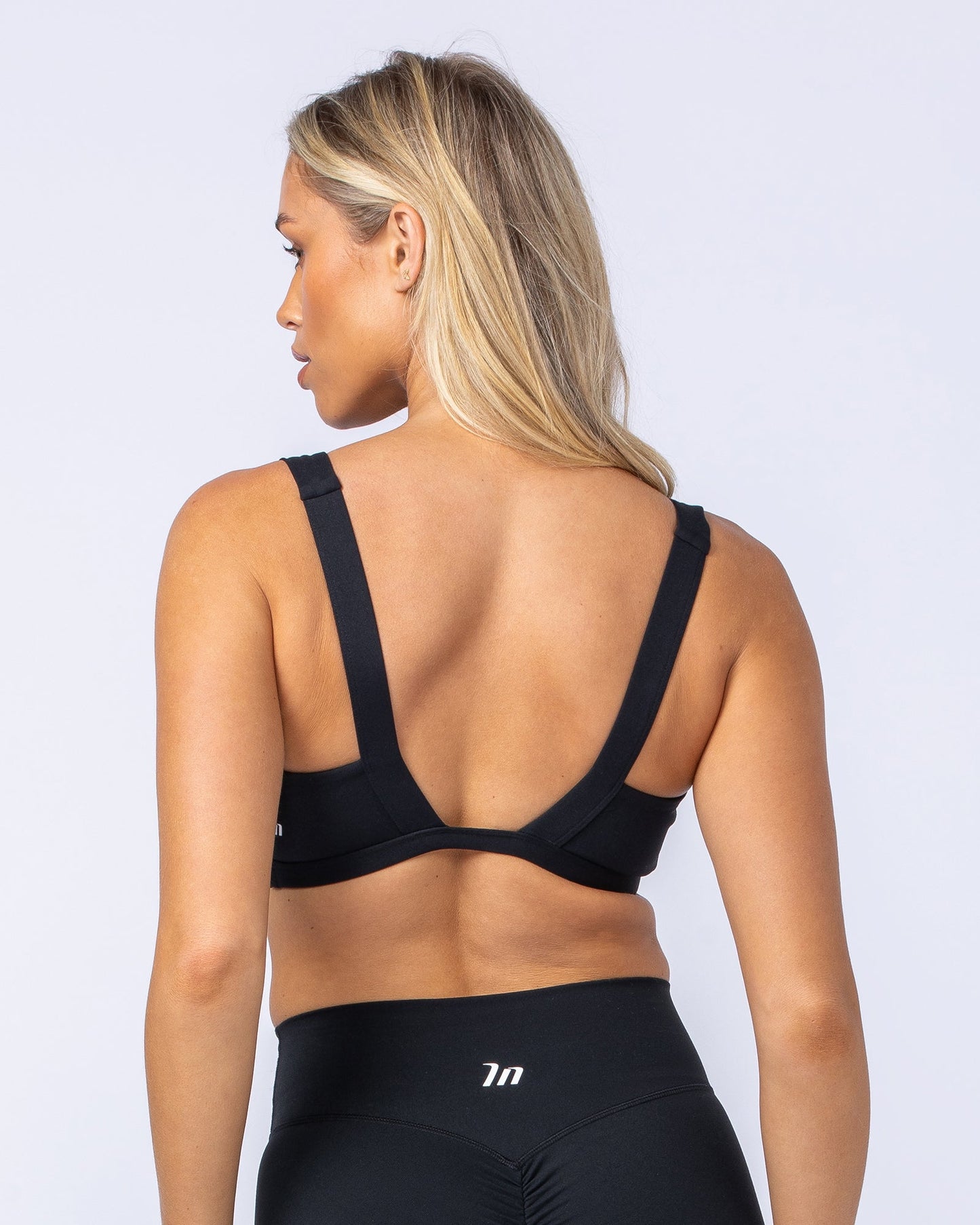Glow Bralette - Black-Bralettes-XXS-112454BLK-XXS-MNAPPRL33694-4-Muscle Nation
