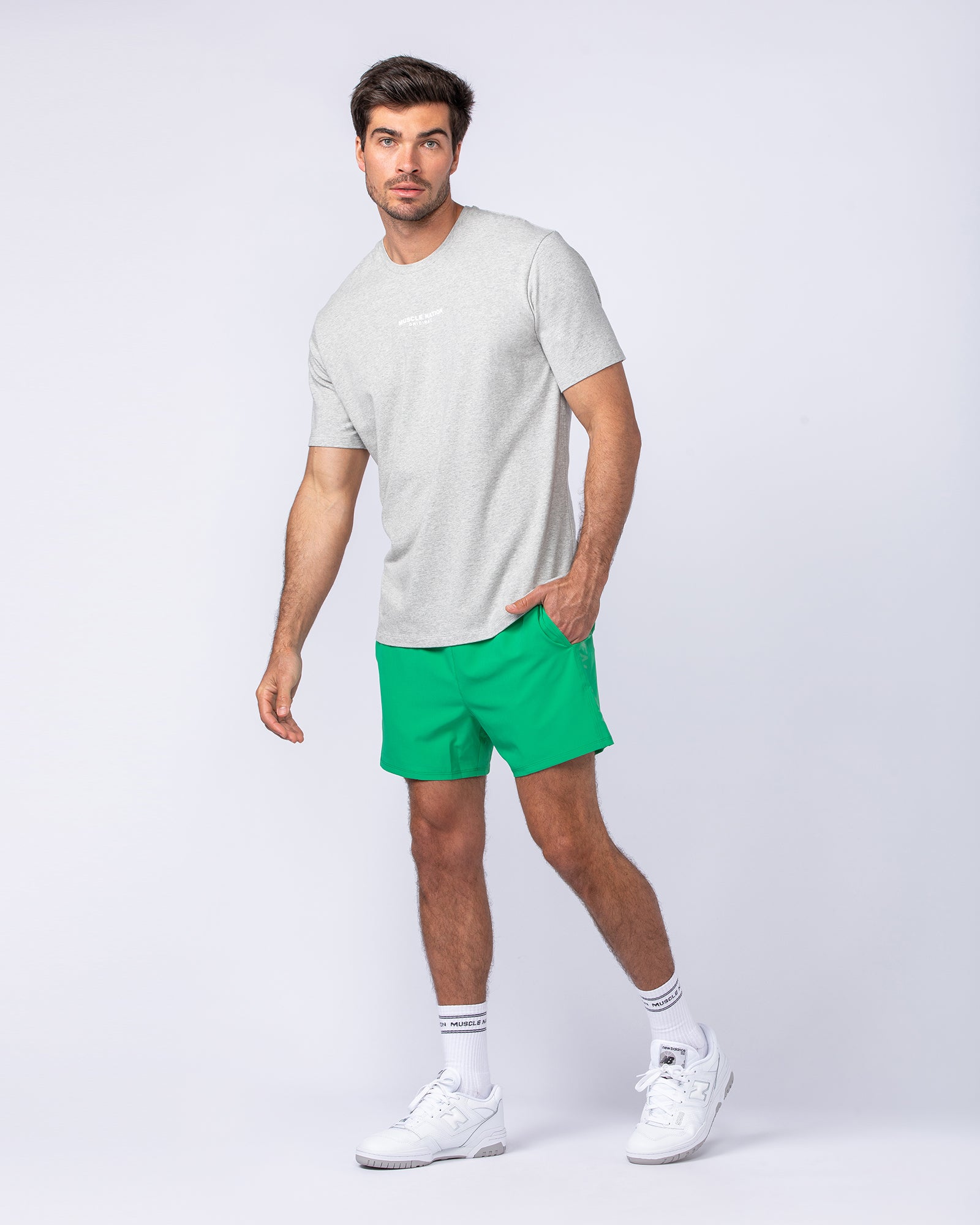 Function 4" Shorts - Clover-Shorts-S-112466CLVR-S-MNAPPRL35459-6-Muscle Nation