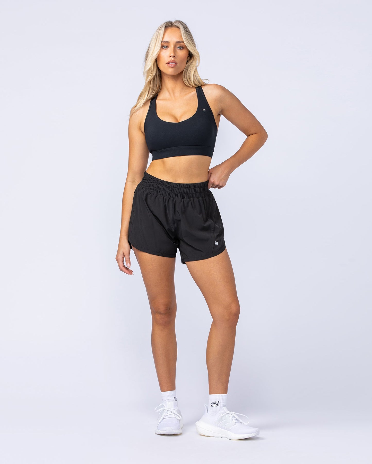 Advantage Run Shorts - Black-Shorts-XXS-1124152BLK-XXS-MNAPPRL34450-7-Muscle Nation