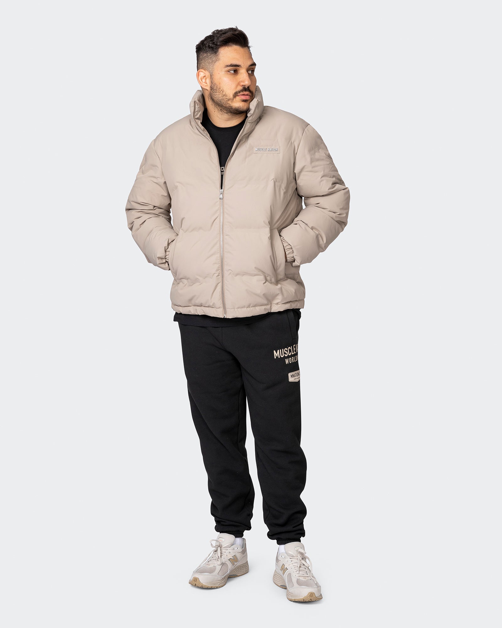 Mens Puffer Jacket - Fossil-Jackets-S-042341FOSIL-S-MNAPPRL24056-9-Muscle Nation