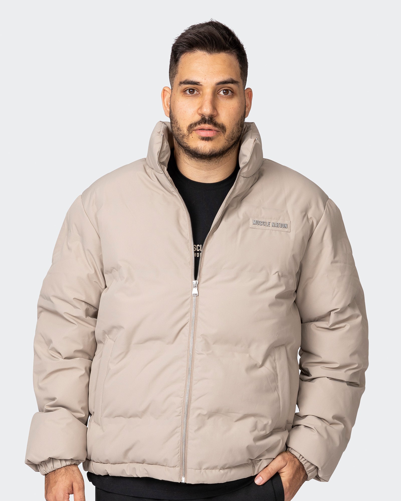 Mens Puffer Jacket - Fossil-Jackets-S-042341FOSIL-S-MNAPPRL24056-2-Muscle Nation