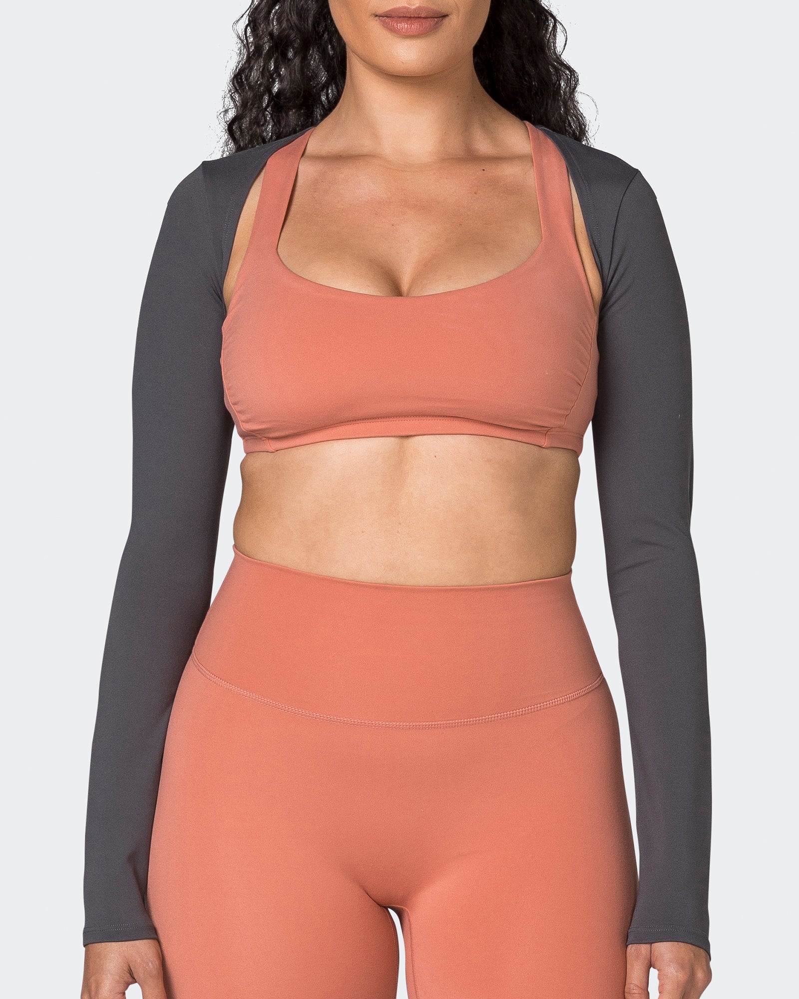 Adorn Bolero - Phantom-Tops-XS-042307PHNTM-XS-MNAPPRL23455-2-Muscle Nation