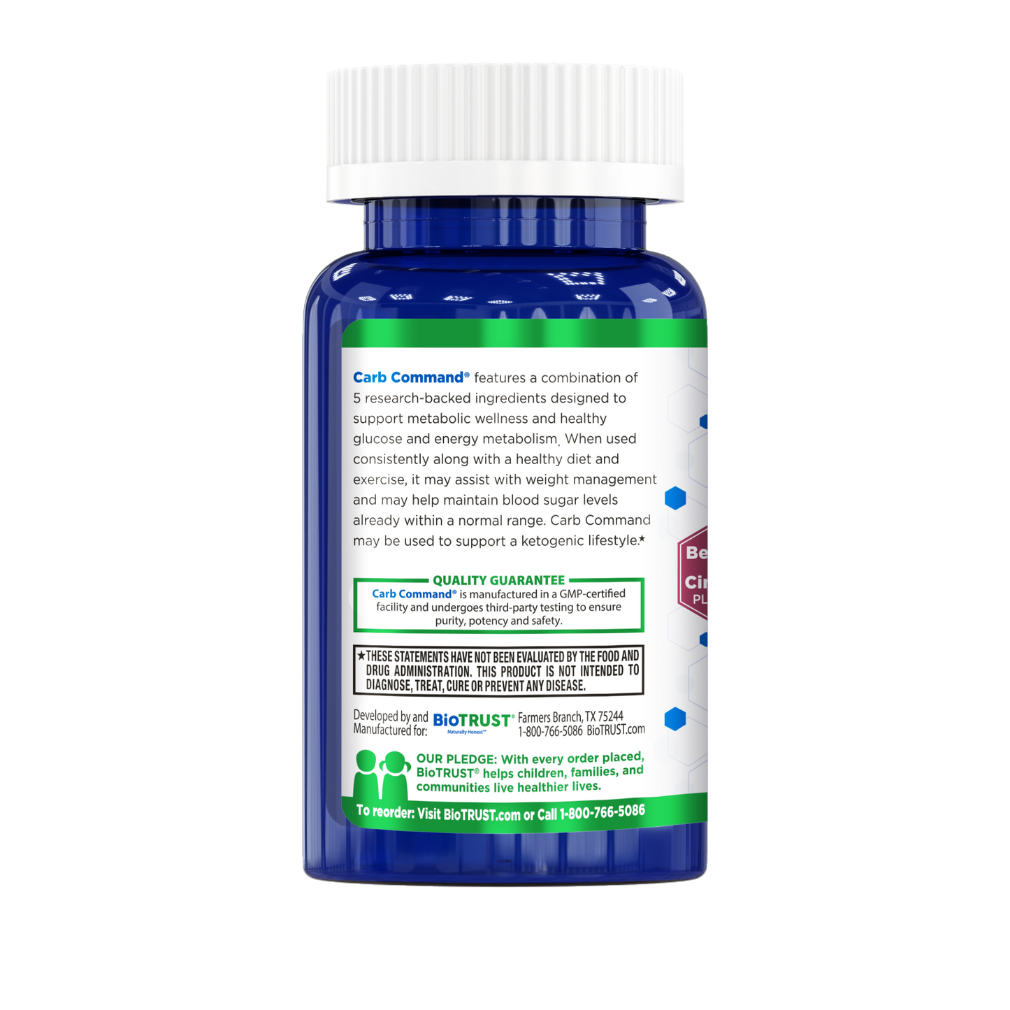 Carb Command (formerly IC-5) ĄŞ Healthy Carb Management Supplement