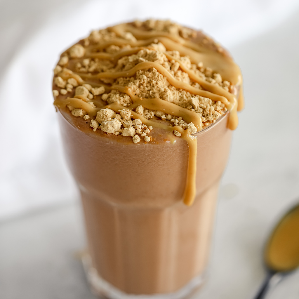 Chocolate Peanut Butter Protein Milkshake
