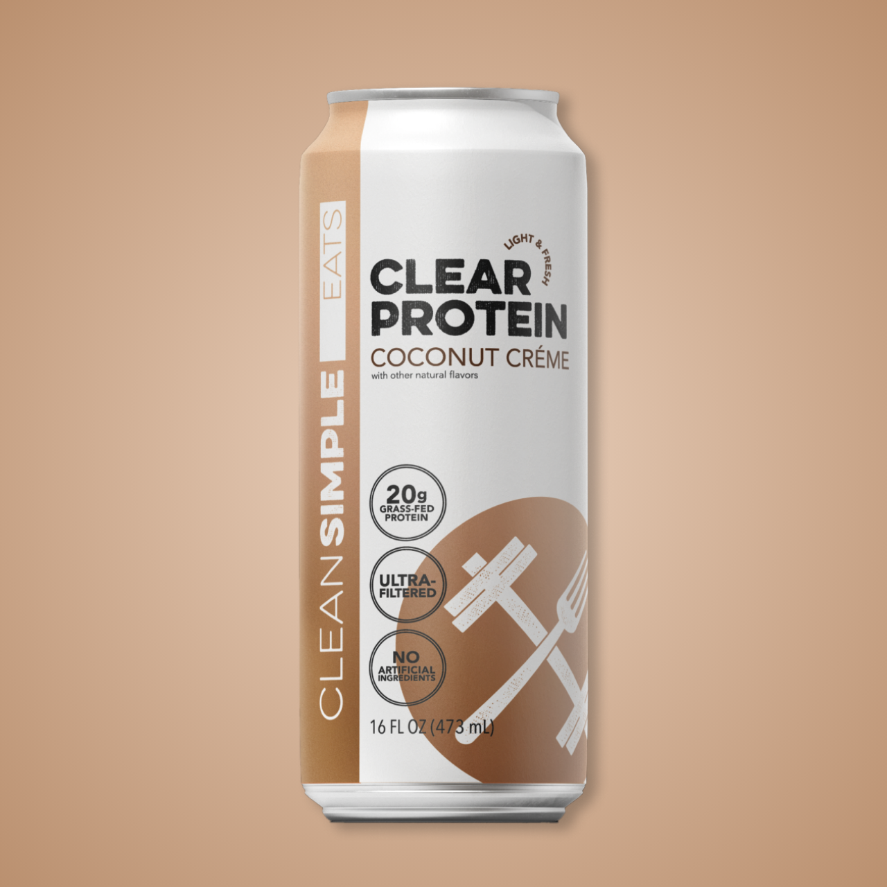 Clear Protein: Coconut Cr¨Śme (12 Pack)