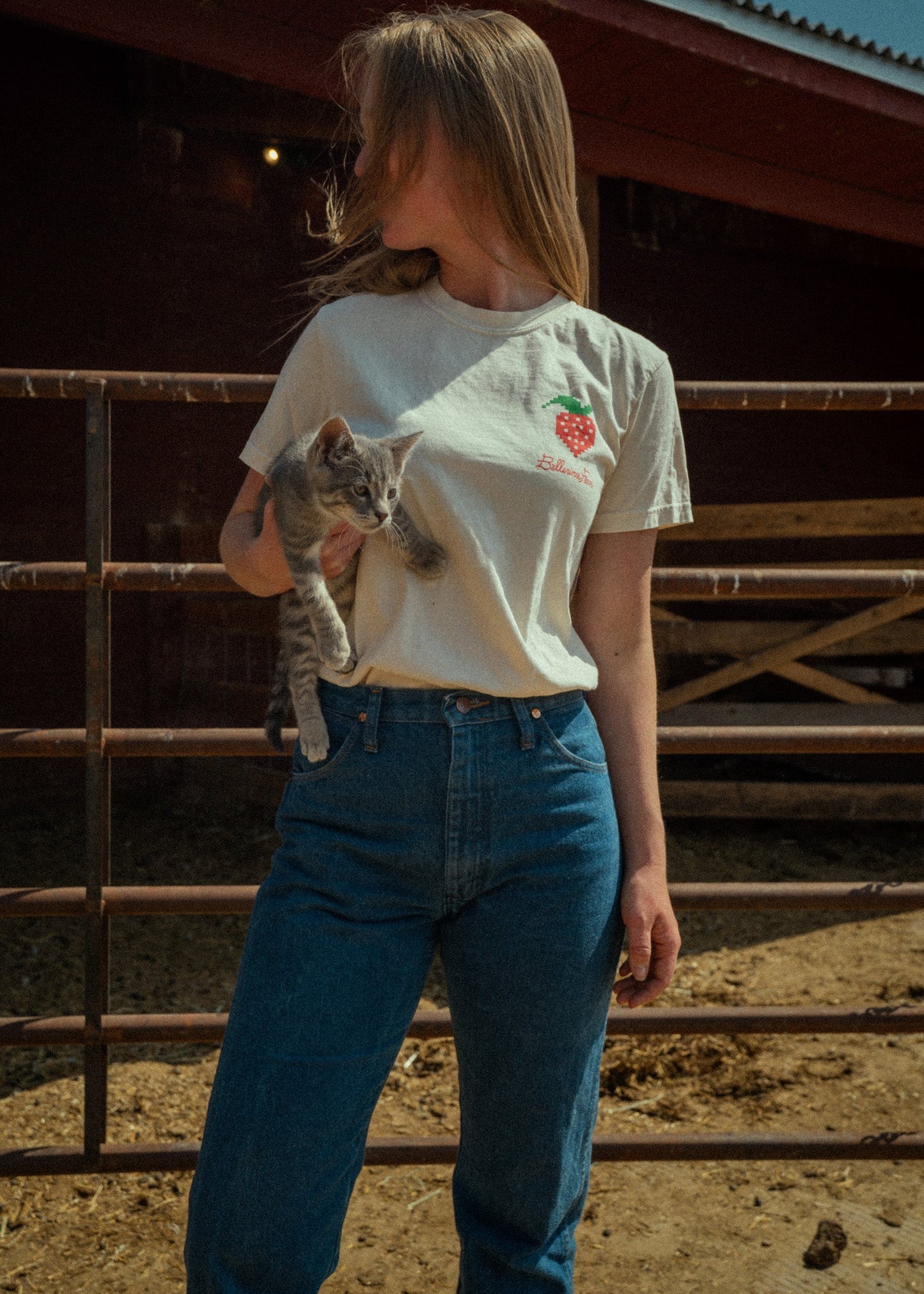 Strawberry Cr¨¨me Tee - Ballerina Farm