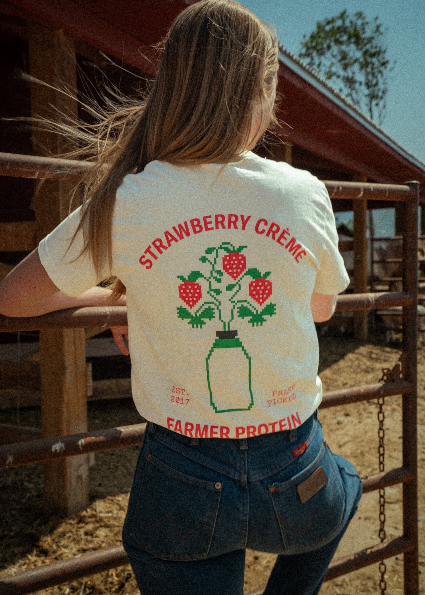 Strawberry Cr¨¨me Tee - Ballerina Farm