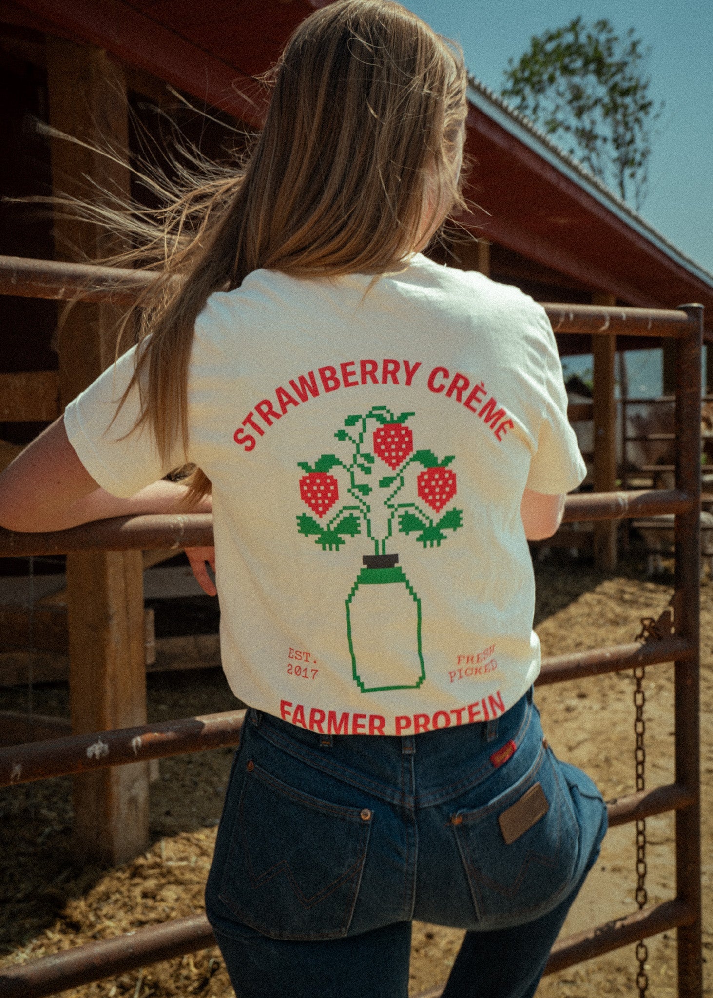 Strawberry Cr¨¨me Tee - Ballerina Farm