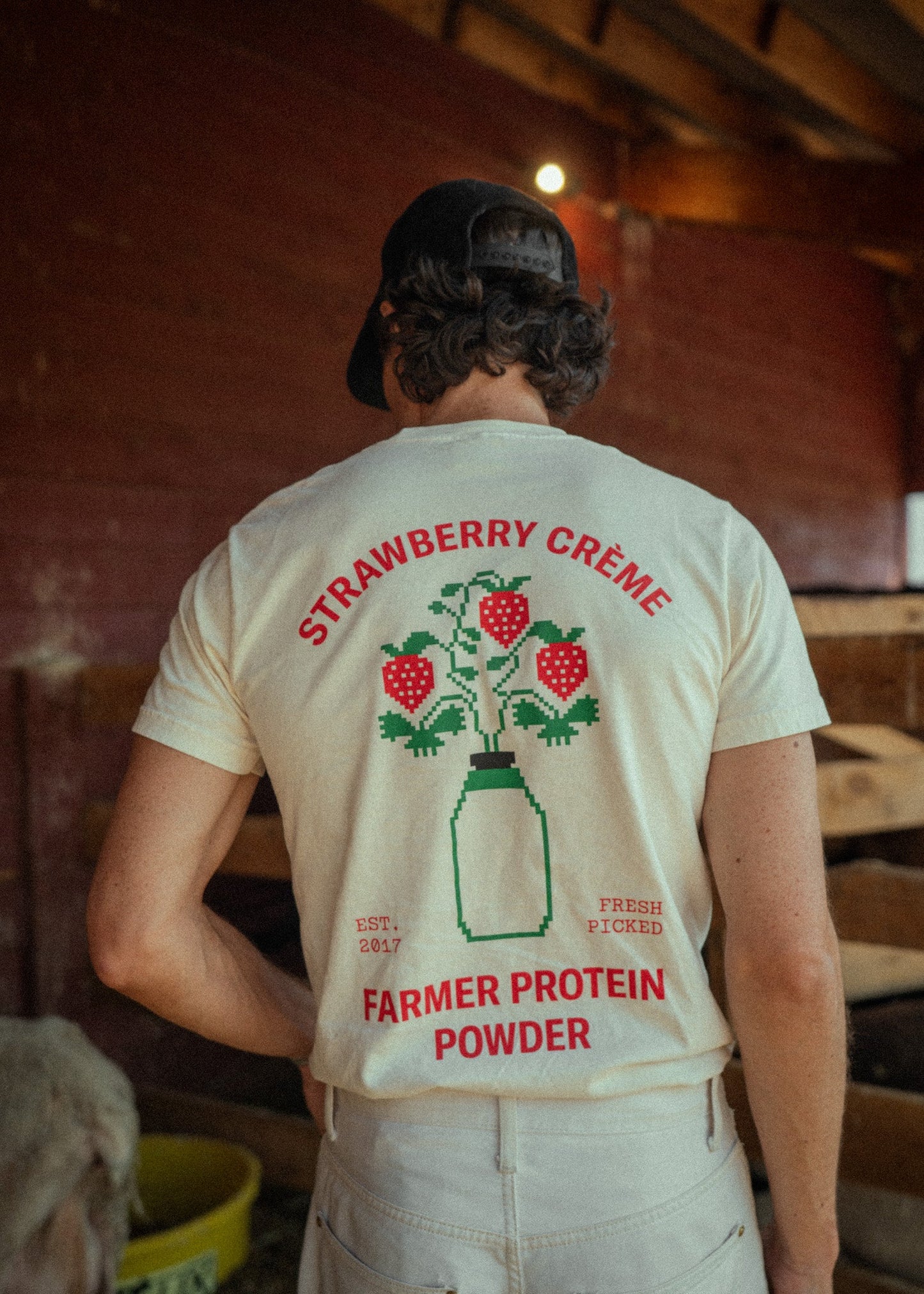 Strawberry Cr¨¨me Tee - Ballerina Farm