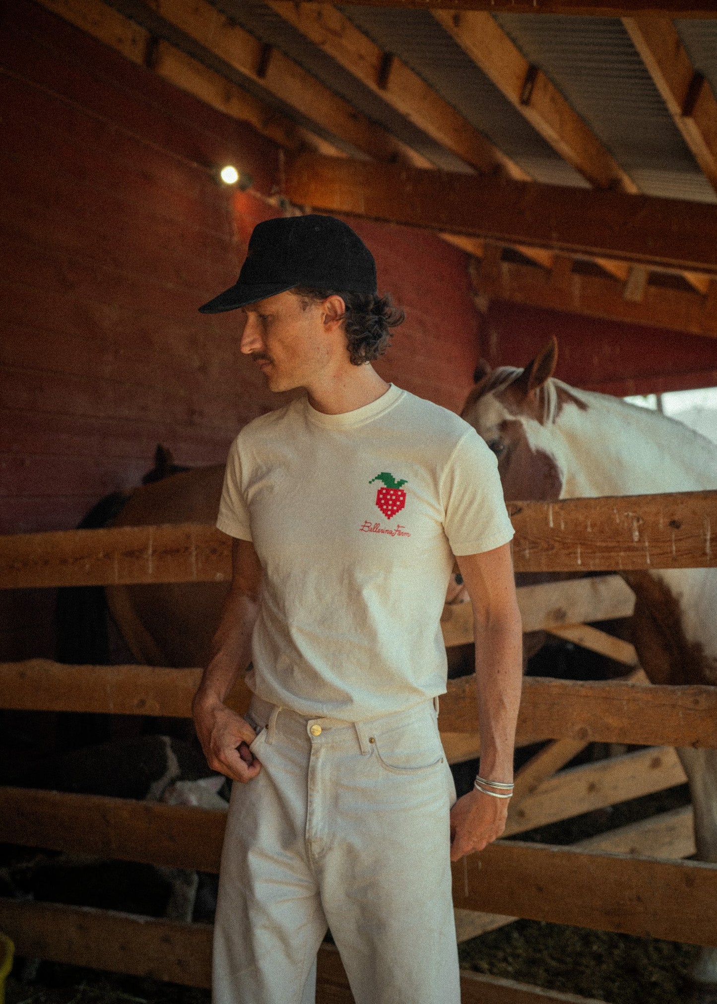 Strawberry Cr¨¨me Tee - Ballerina Farm