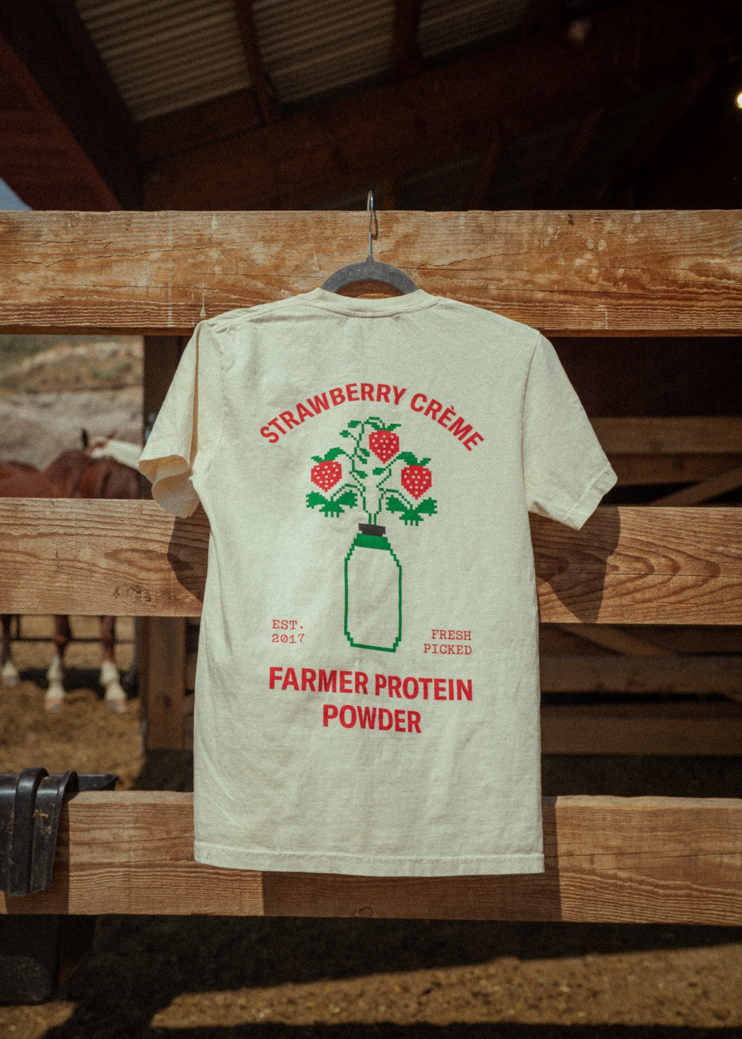 Strawberry Cr¨¨me Tee - Ballerina Farm