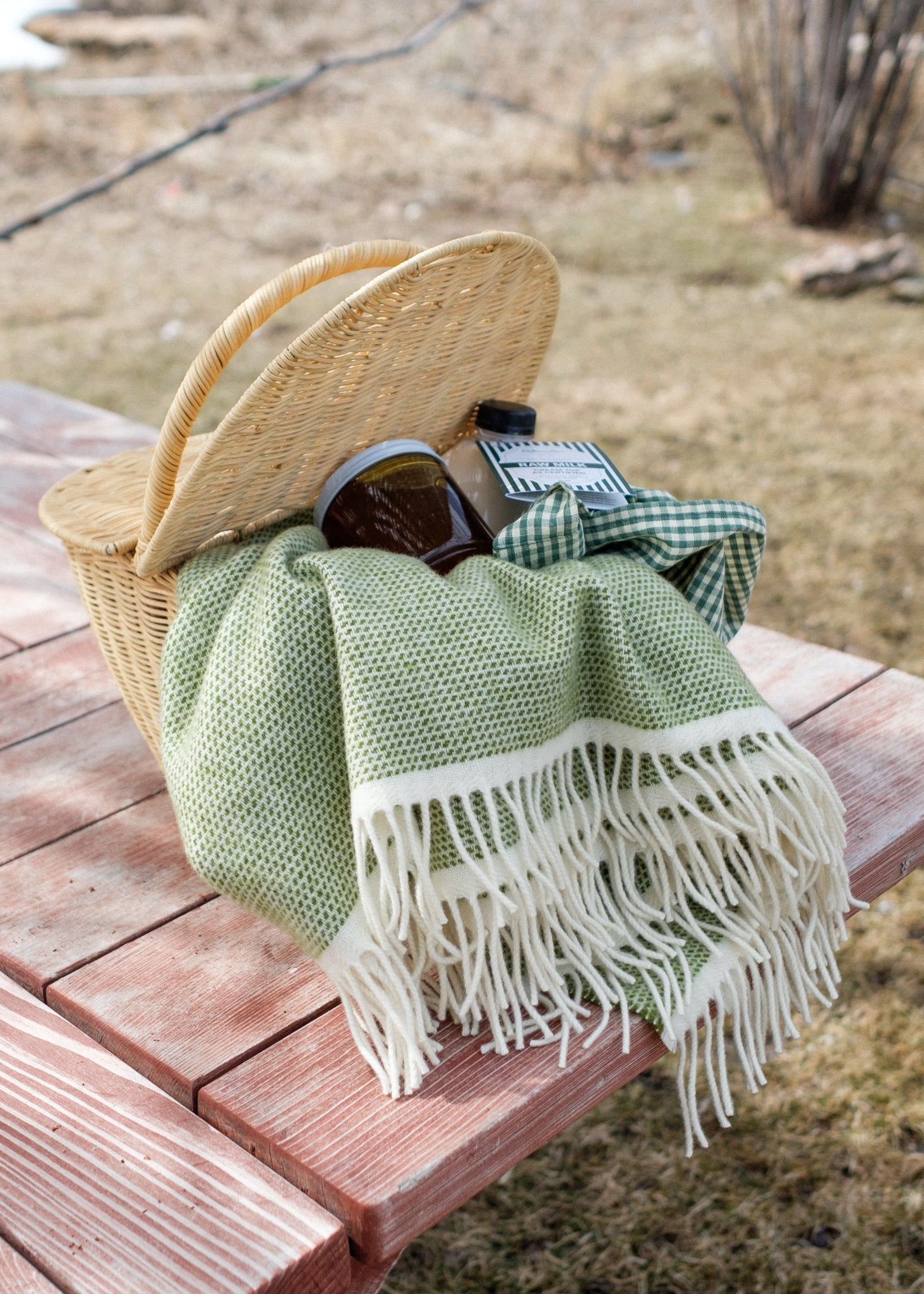 Merino Lambswool Blanket - Ballerina Farm