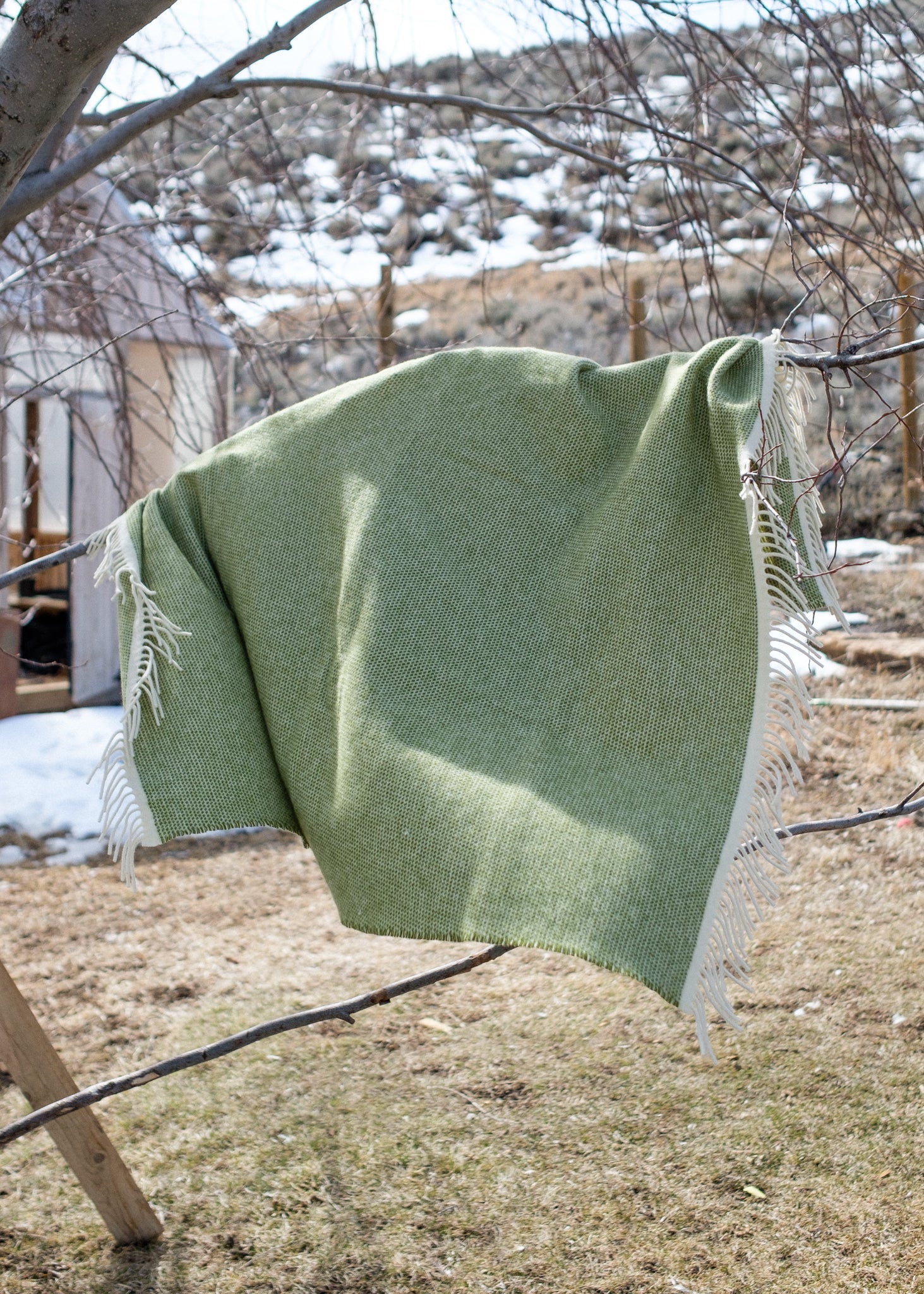 Merino Lambswool Blanket - Ballerina Farm