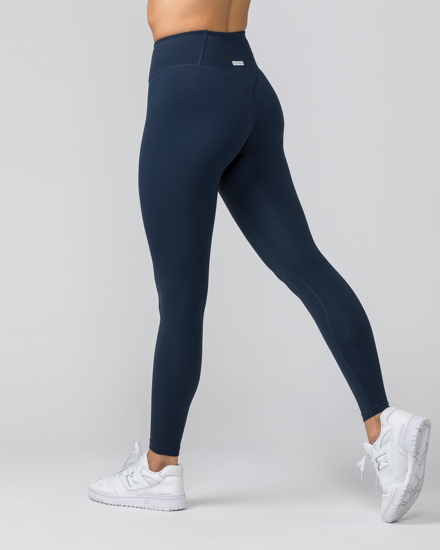 Contour Aura Full Length Leggings - Navy-Leggings-XXS-042406NAVY-XXS-MNAPPRL30091-4-Muscle Nation