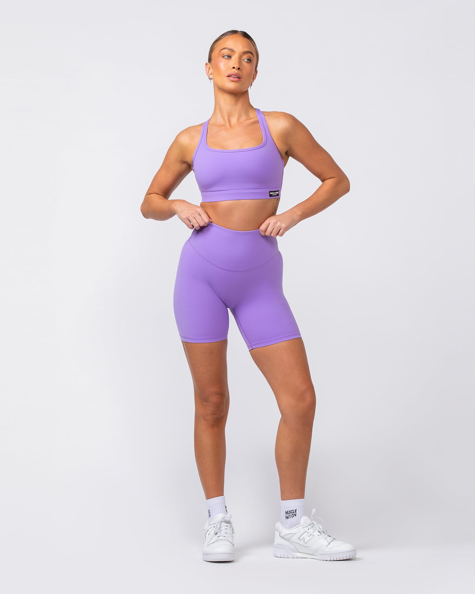 Desire Aura Bra - Orchid-Sports Bras-XXS-062408ORCD-XXS-MNAPPRL31432-7-Muscle Nation