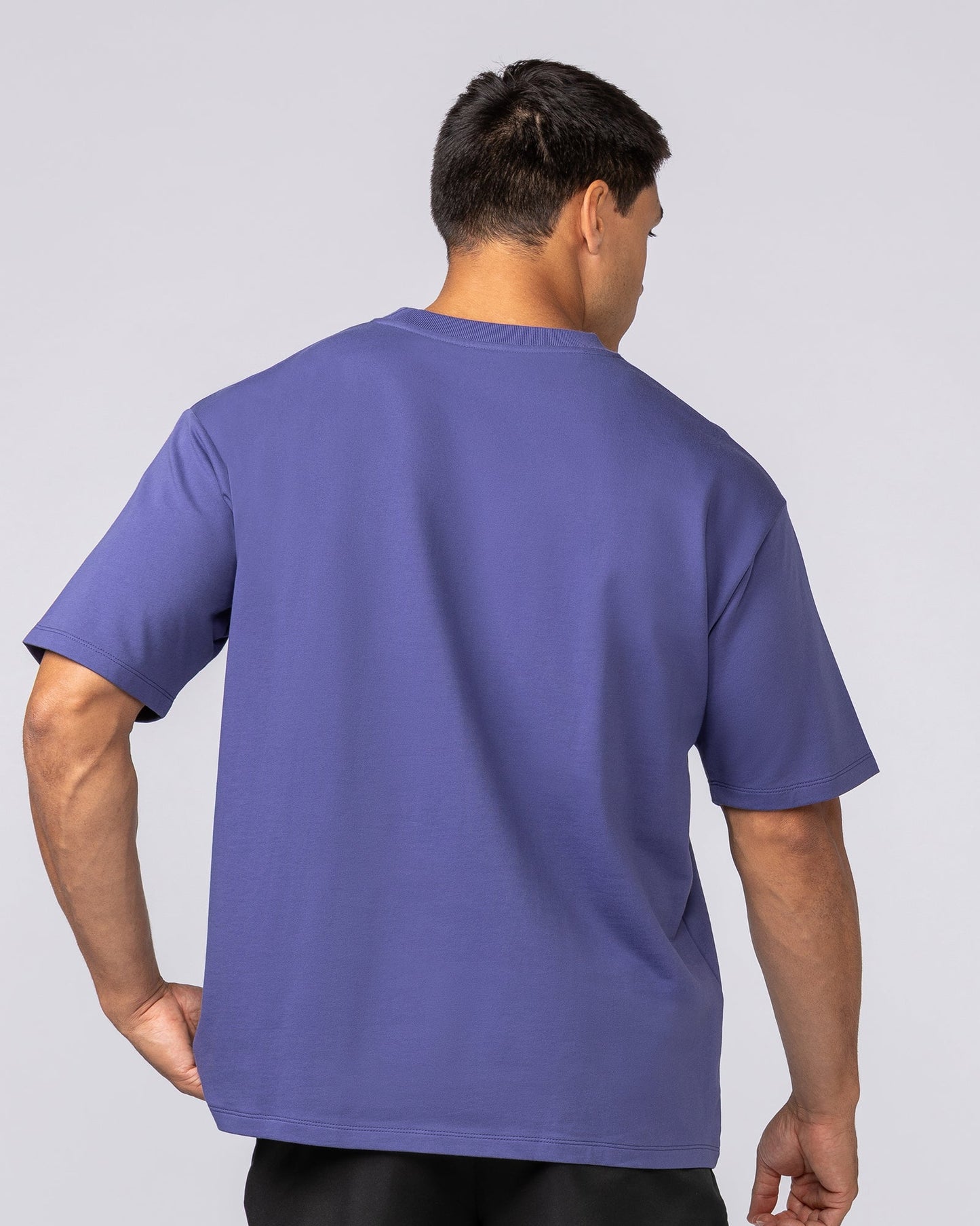 Essential Regular Fit Tee - Midnight-T-Shirts-S-062532MDNGHT-S-MNAPPRL43293-4-Muscle Nation