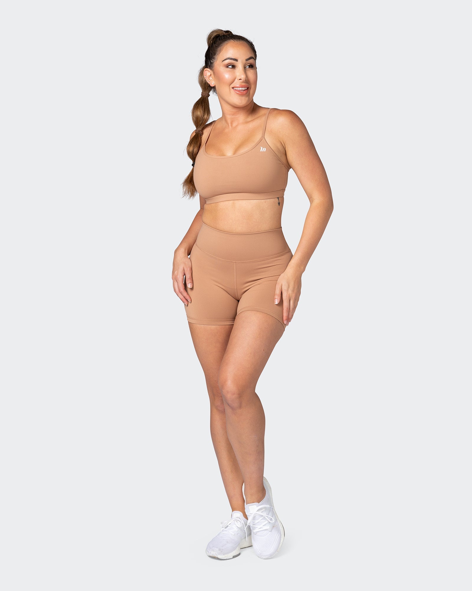 Swift Bra - Cashew-Sports Bras-XS-012301CASHW-XS-MNAPPRL17310-7-Muscle Nation
