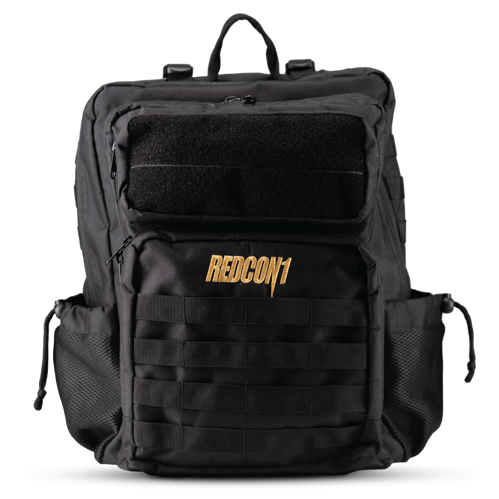 Tactical Pro BACKPACK 45L (Black w/ Gold)