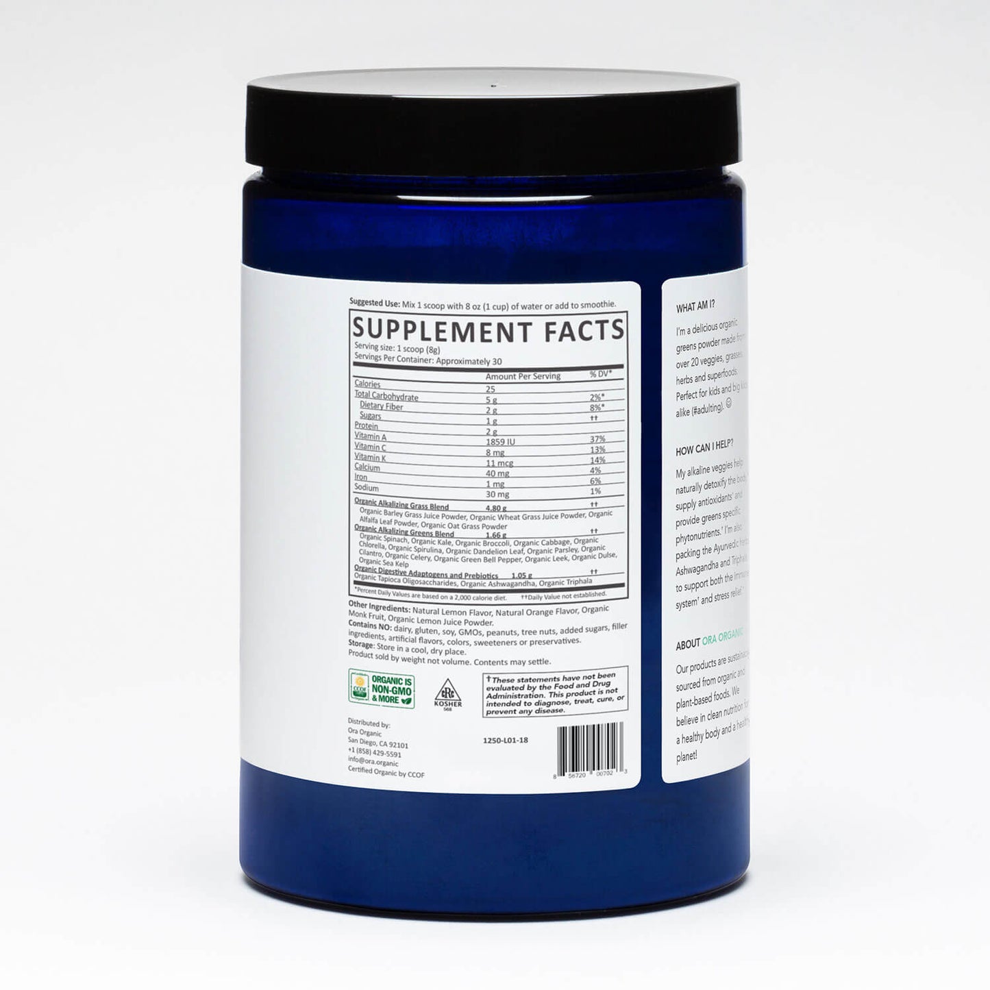 Organic Greens Powder