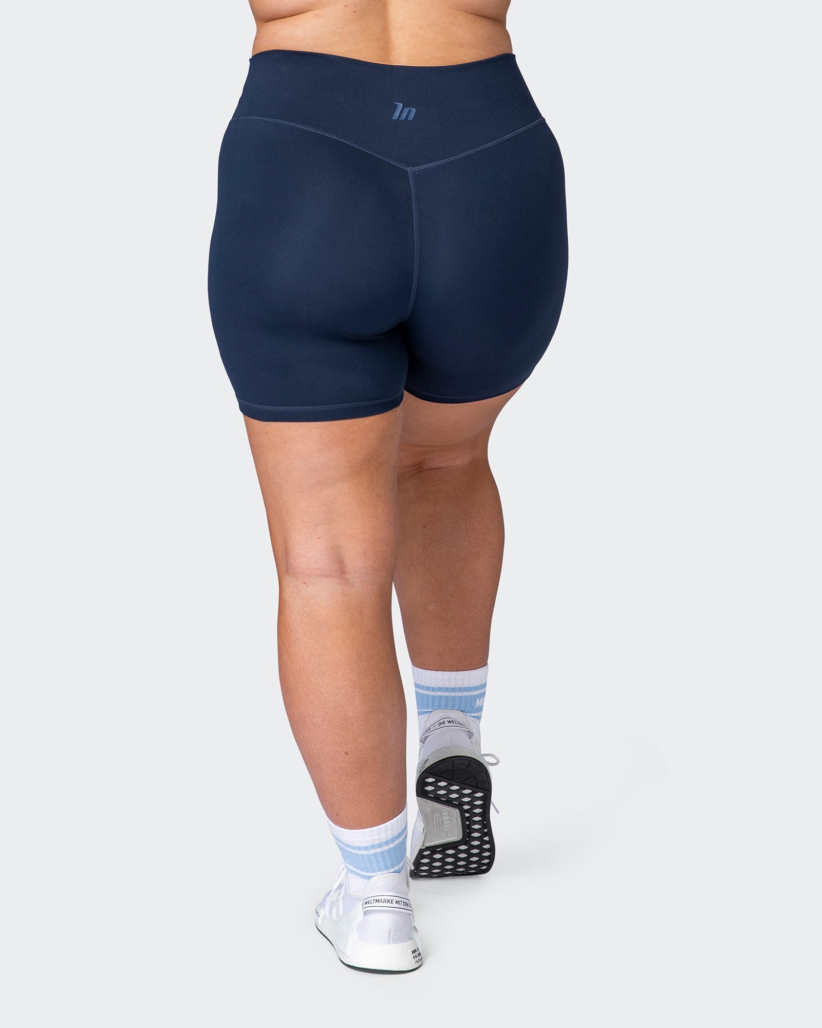 Zero Rise Everyday Bike Shorts - Navy-Shorts-XXS-092251NAVY-XXS-MNAPPRL17271-6-Muscle Nation