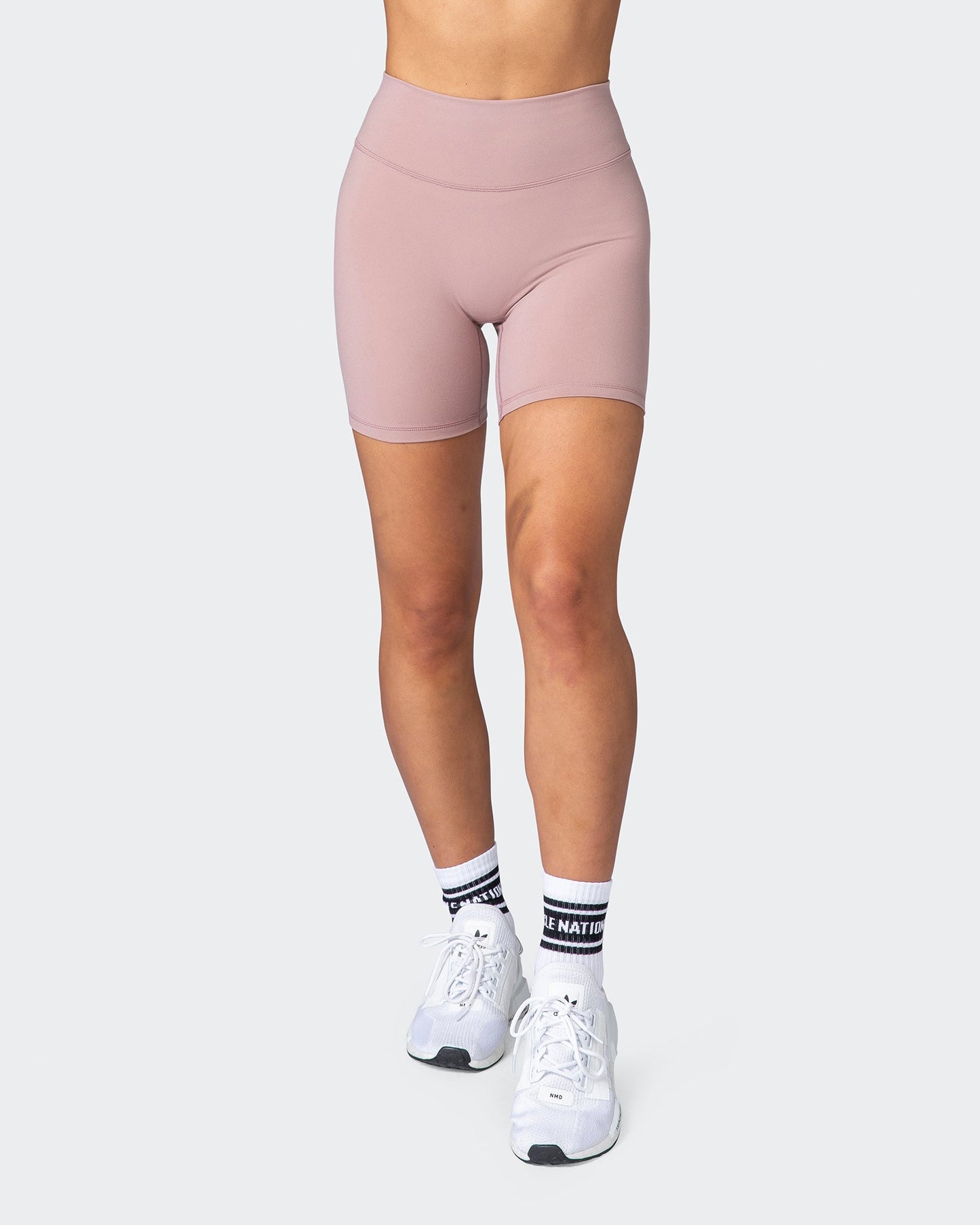 Zero Rise Everyday Bike Shorts - Rosewood-Shorts-XXS-092251RSWD-XXS-MNAPPRL17257-2-Muscle Nation