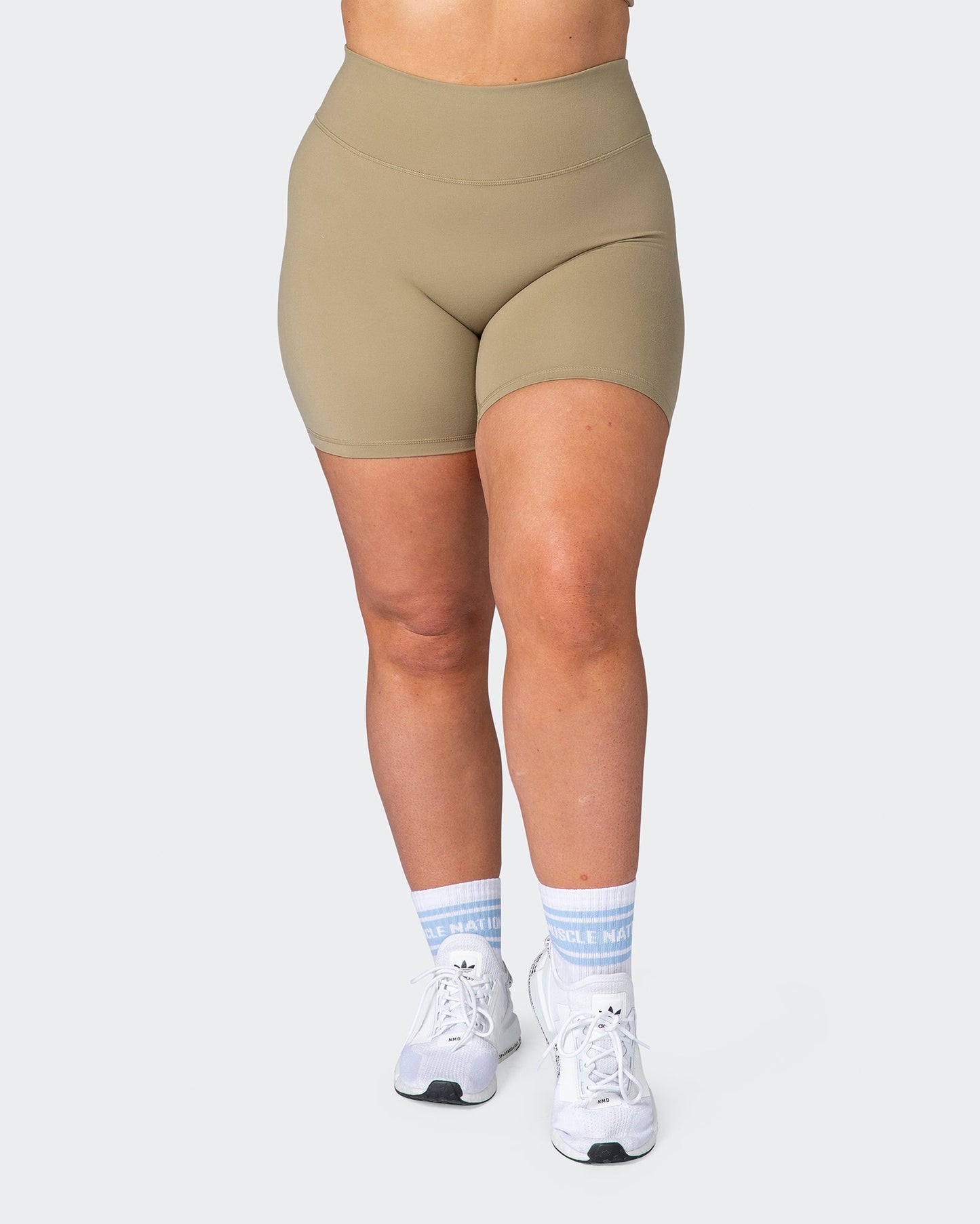 Zero Rise Everyday Bike Shorts - Sea Kelp-Shorts-XXS-092251SEAKLP-XXS-MNAPPRL17243-2-Muscle Nation