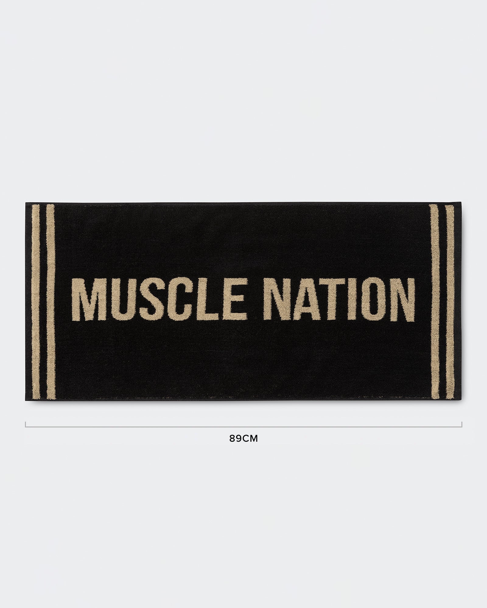 Sweat Towel - Black/Stone-Accessories-Black / Stone-ACC022564BLKST-ONE-MNAPPRL42428-1-Muscle Nation