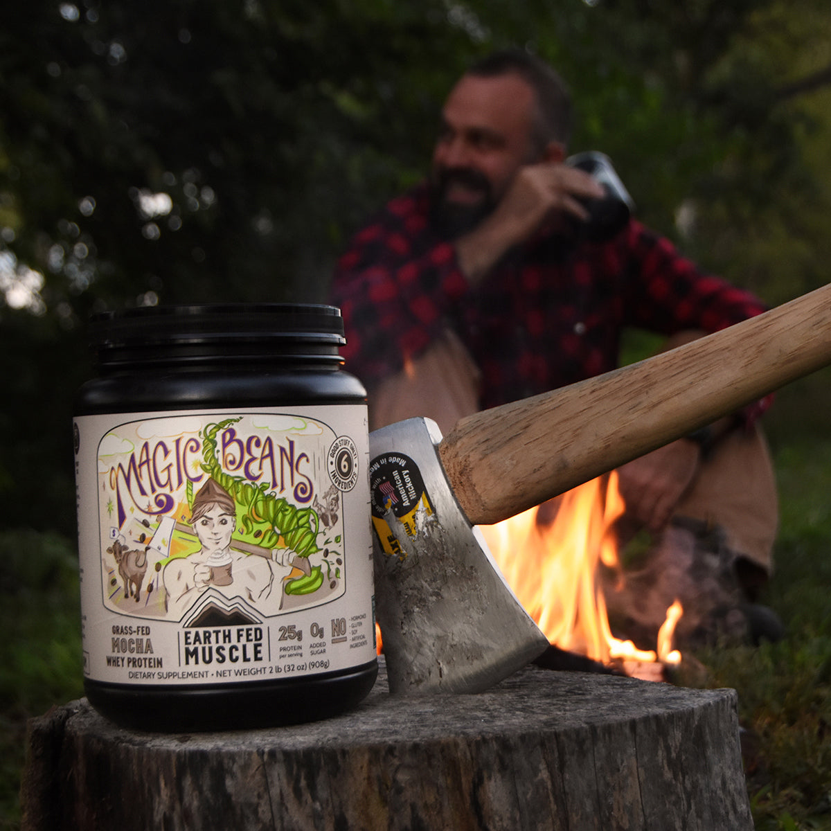 Magic Beans Mocha Grass-Fed Whey Protein