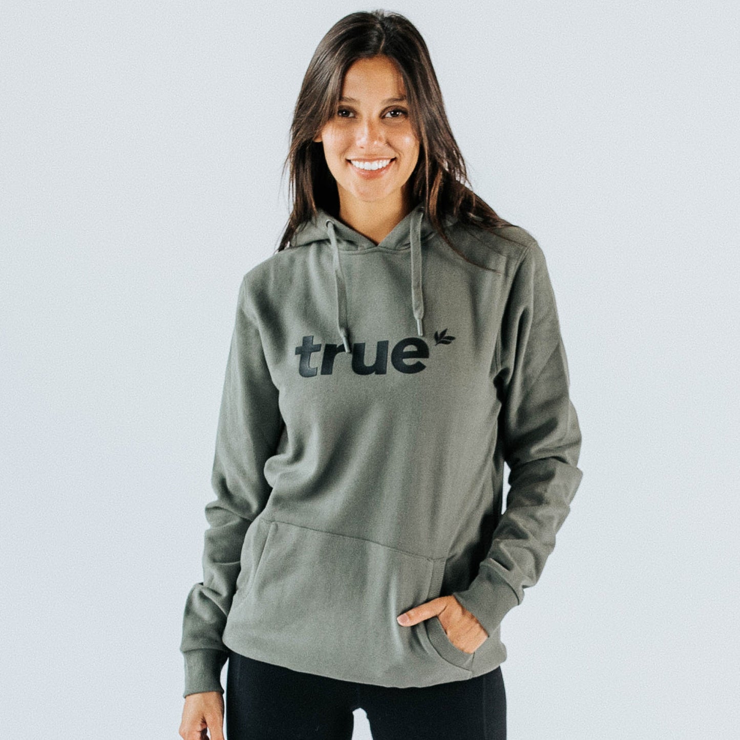 Unisex Khaki Hoodie