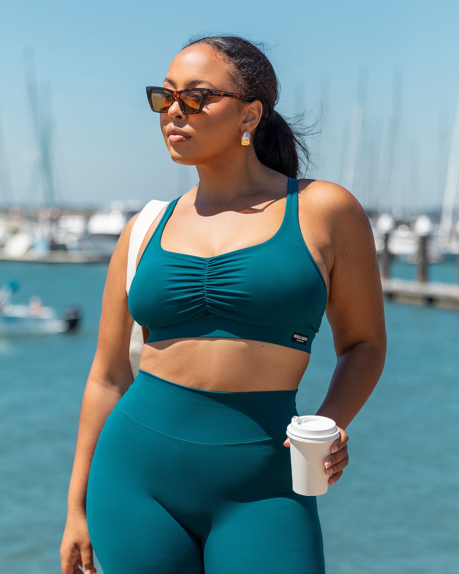Revive Bra - Dark Marine-Sports Bras-XS-072320DRKMRN-XS-MNAPPRL25737-1-Muscle Nation
