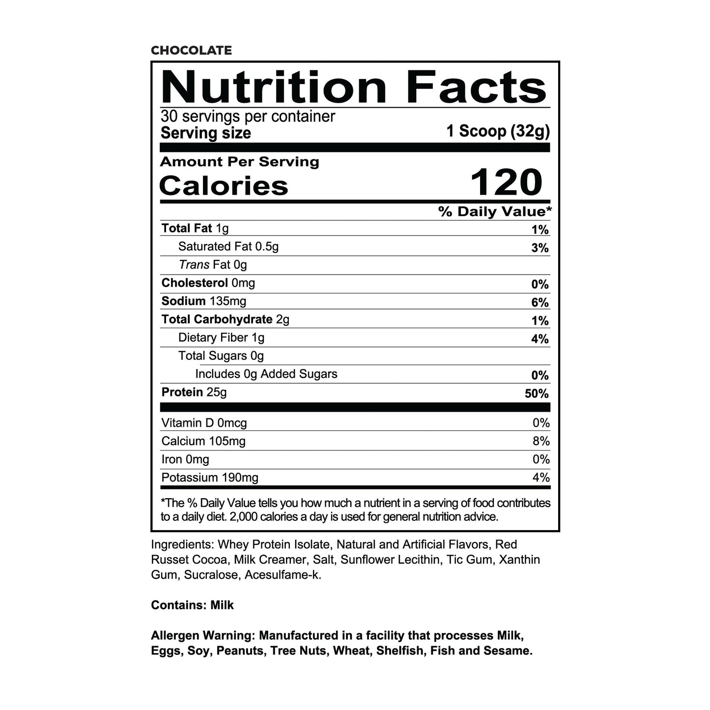ISOTOPE 100% Whey Isolate (30 Servings)