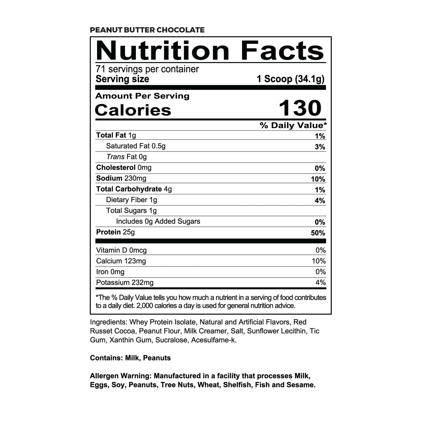 Isotope - 100% Whey Isolate Protein (5 LB)