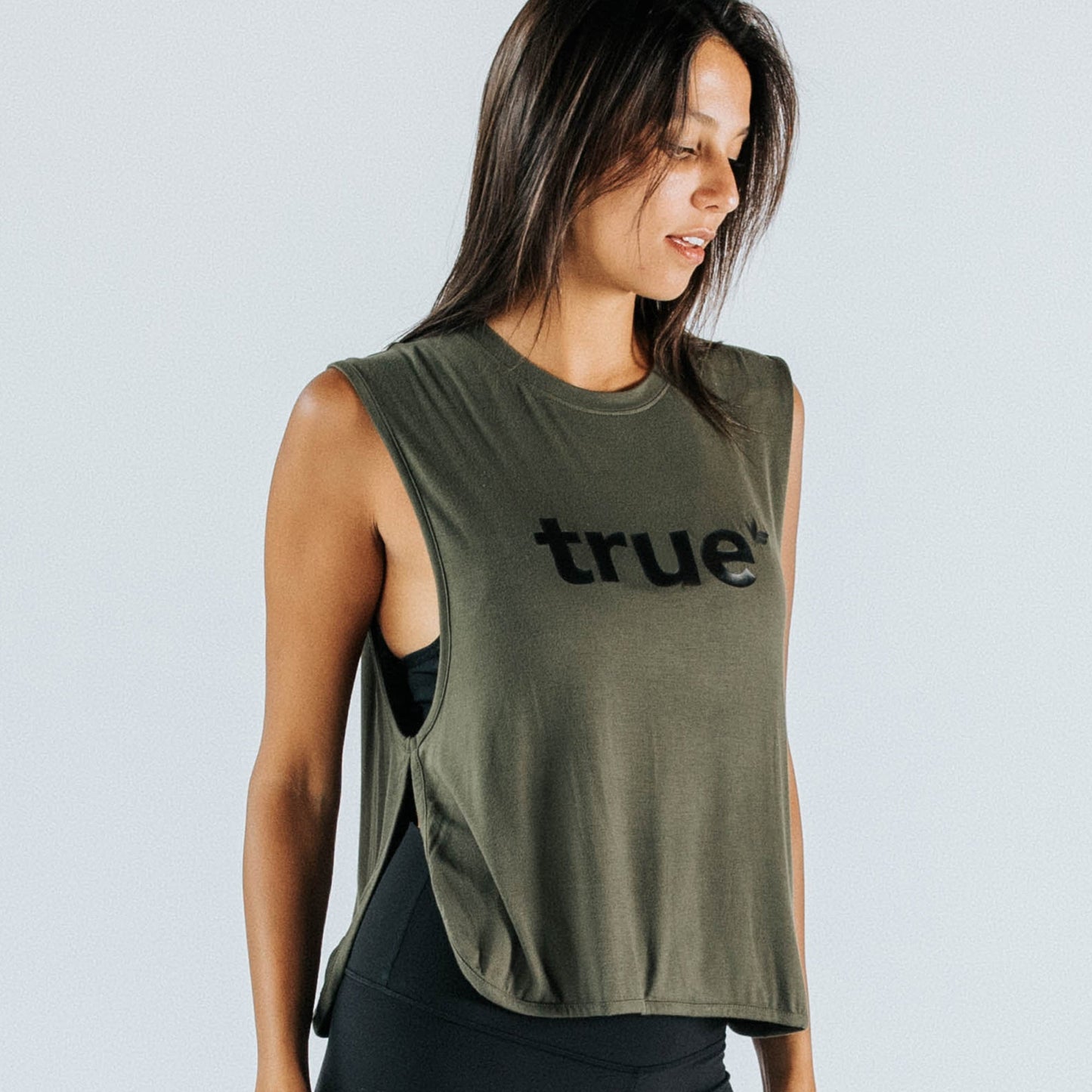 Women's Khaki Crop