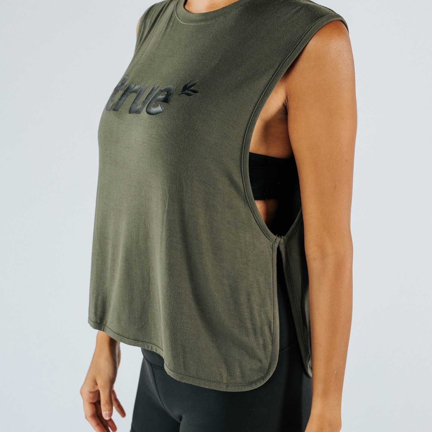 Women's Khaki Crop