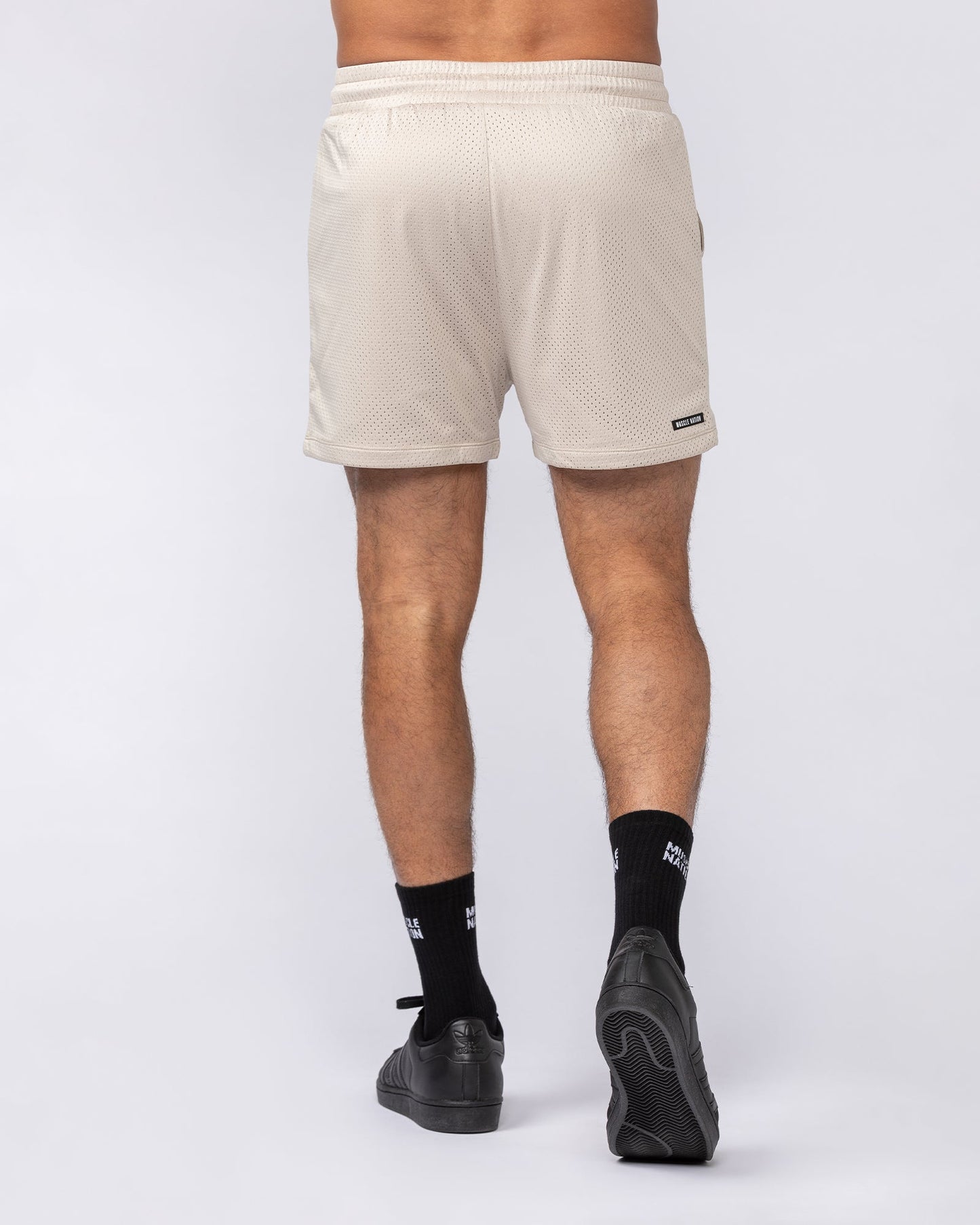 Lay Up 3.5" Shorts - Beige-Shorts-S-082528BEIGE-S-MNAPPRL43527-5-Muscle Nation