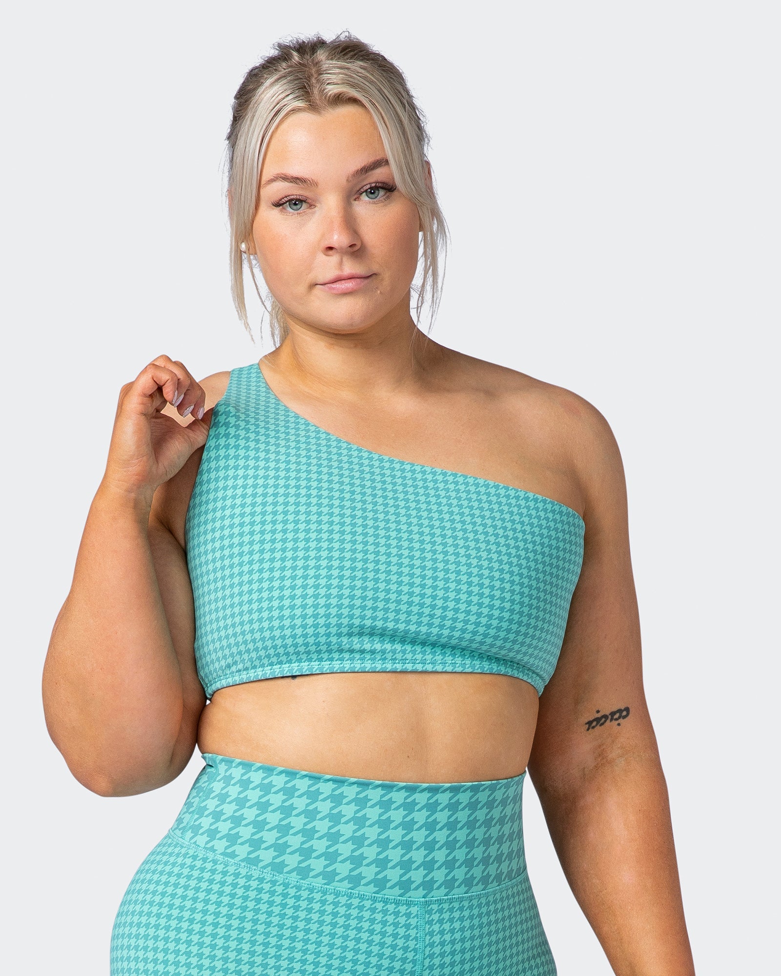 Level Up Bralette - Cascade Houndstooth Print-Bralettes-XS-072224CASCHNDS-XS-MNAPPRL15892-1-Muscle Nation