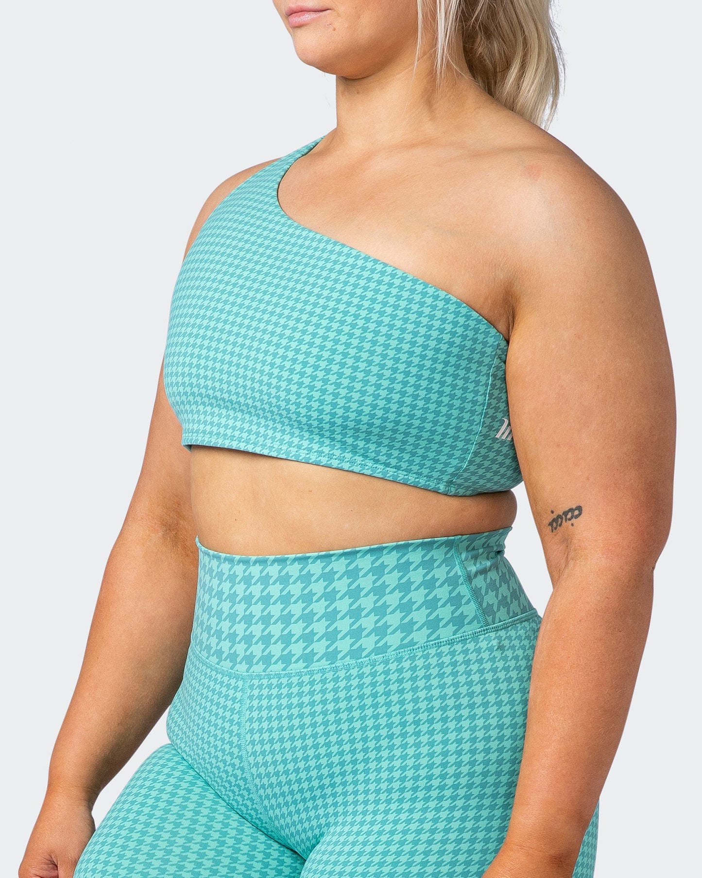 Level Up Bralette - Cascade Houndstooth Print-Bralettes-XS-072224CASCHNDS-XS-MNAPPRL15892-3-Muscle Nation