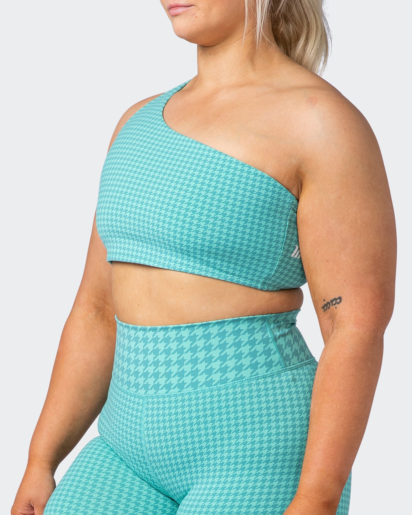 Level Up Bralette - Cascade Houndstooth Print-Bralettes-XS-072224CASCHNDS-XS-MNAPPRL15892-3-Muscle Nation