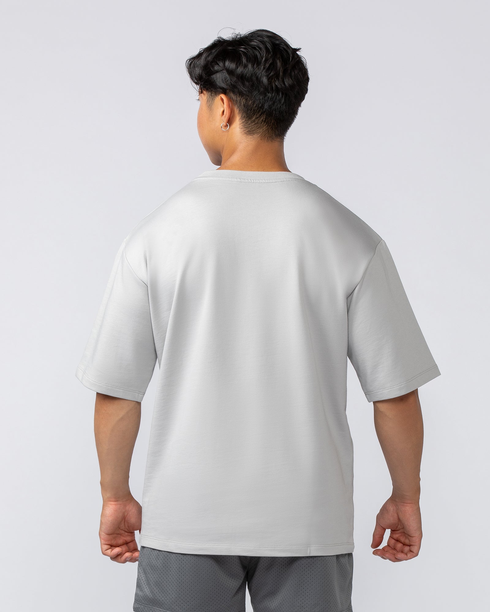 Lee Lem Boxy Loopback Tee - Ice Grey-T-Shirts-XS-022547ICEGREY-XS-MNAPPRL40926-4-Muscle Nation